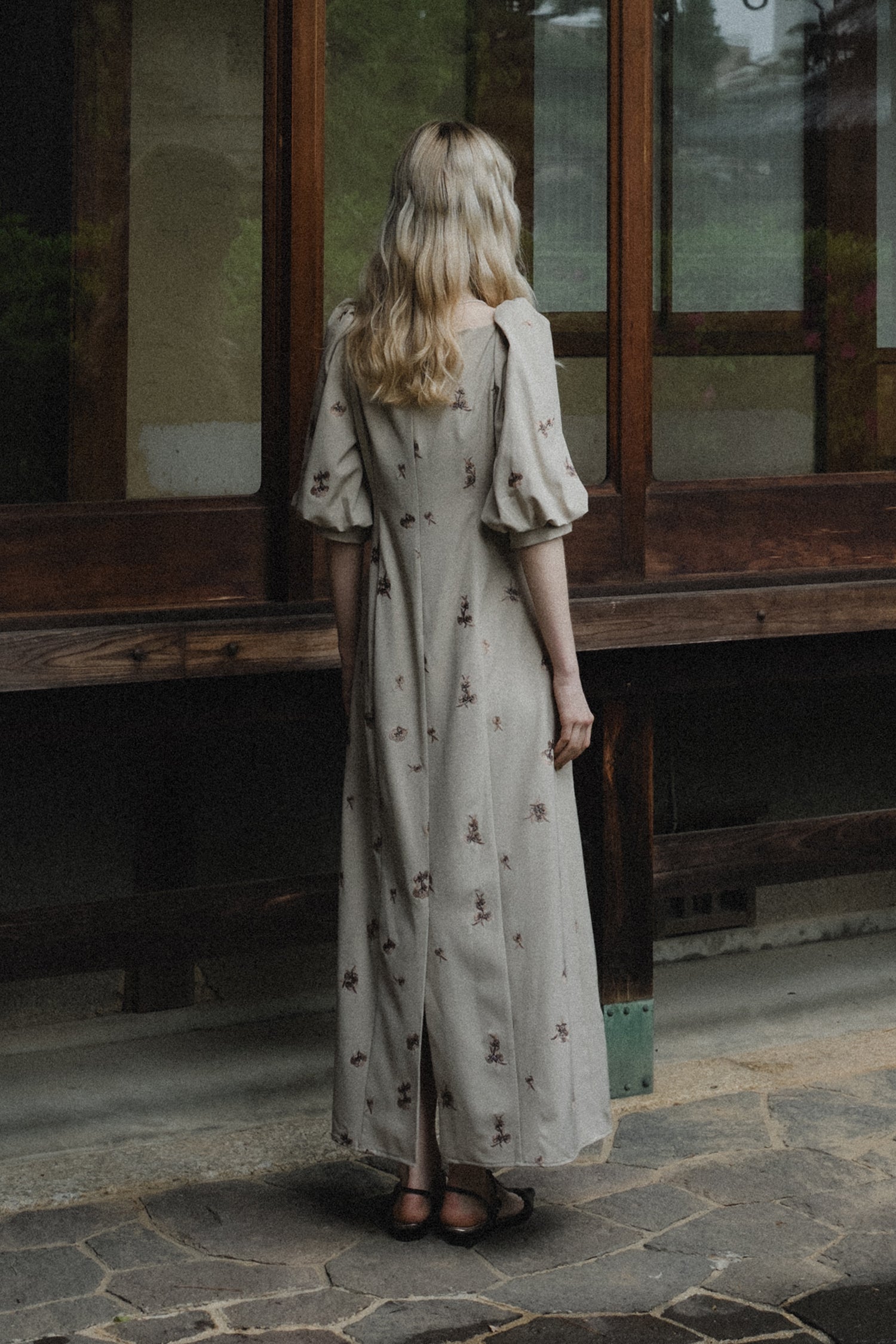 1109 Petal Embroidery Dress