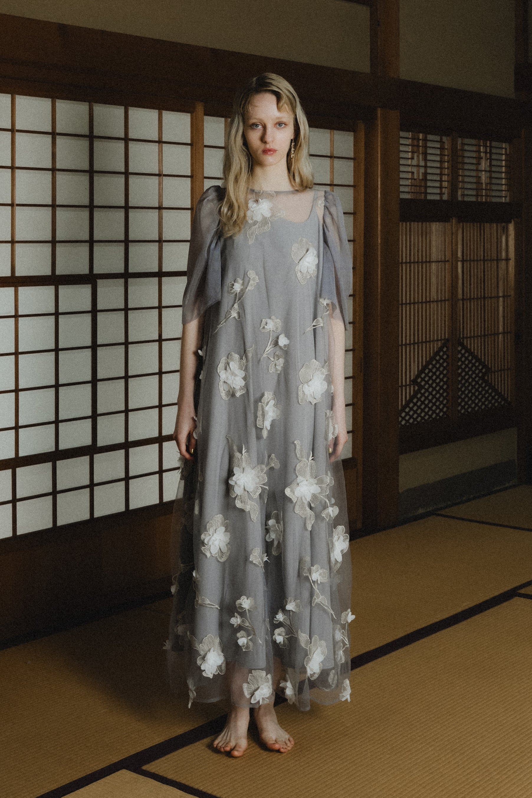 et.UNiVER │ 1132 3D Floral A-line Dress – et.UNiVER │ 公式
