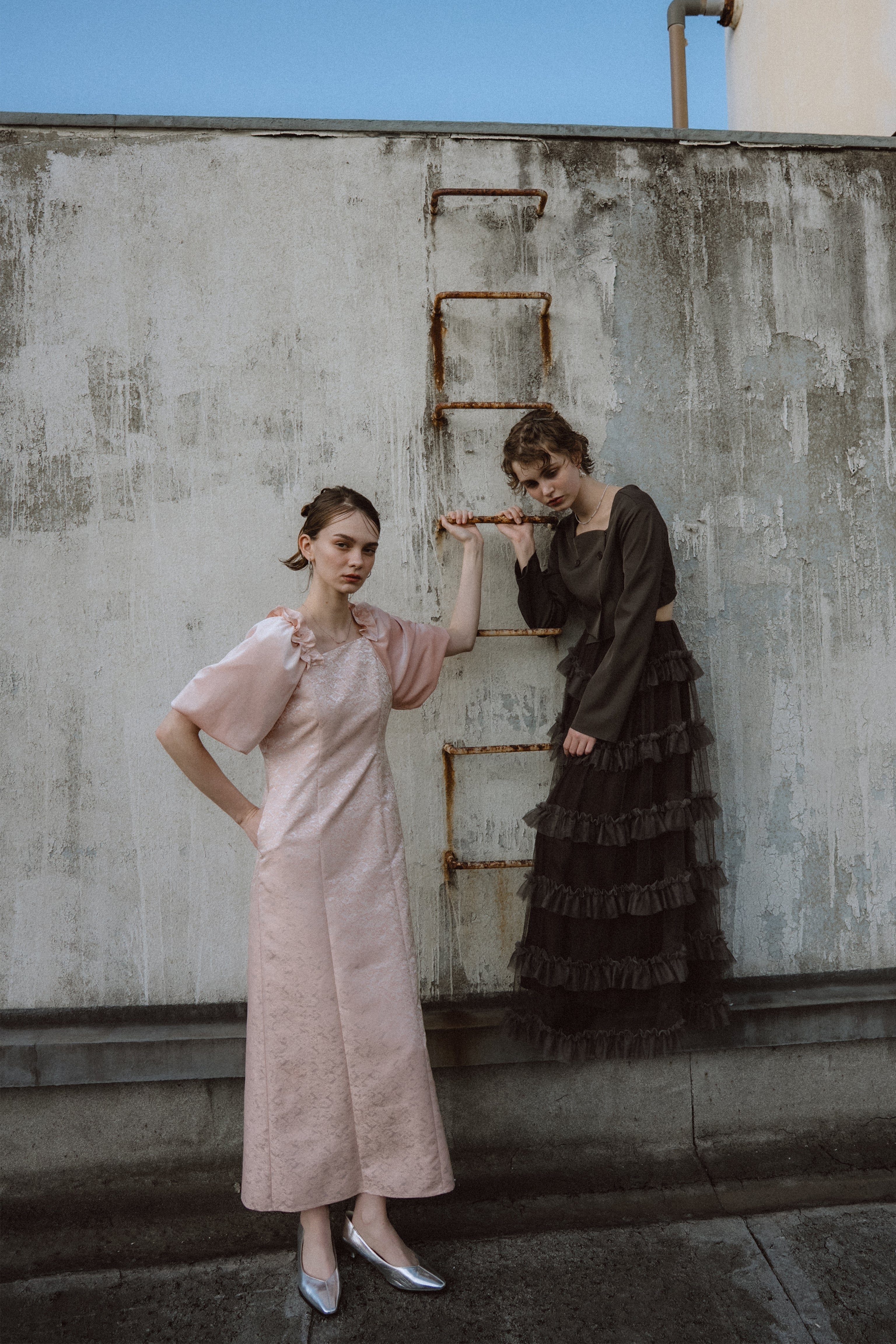 1040 Tiered tulle Skirt+JK
