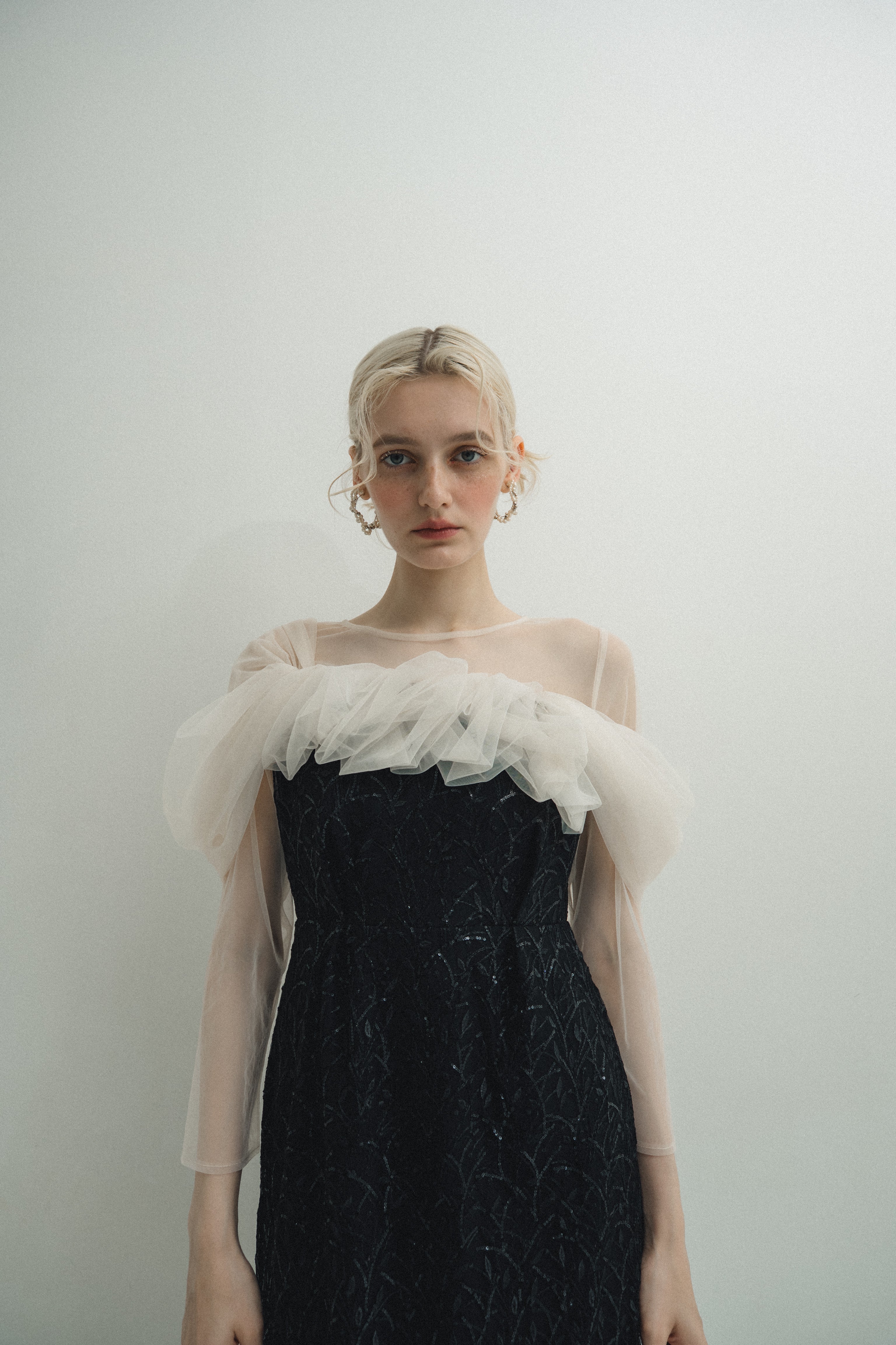 1105 Noir glitter dress