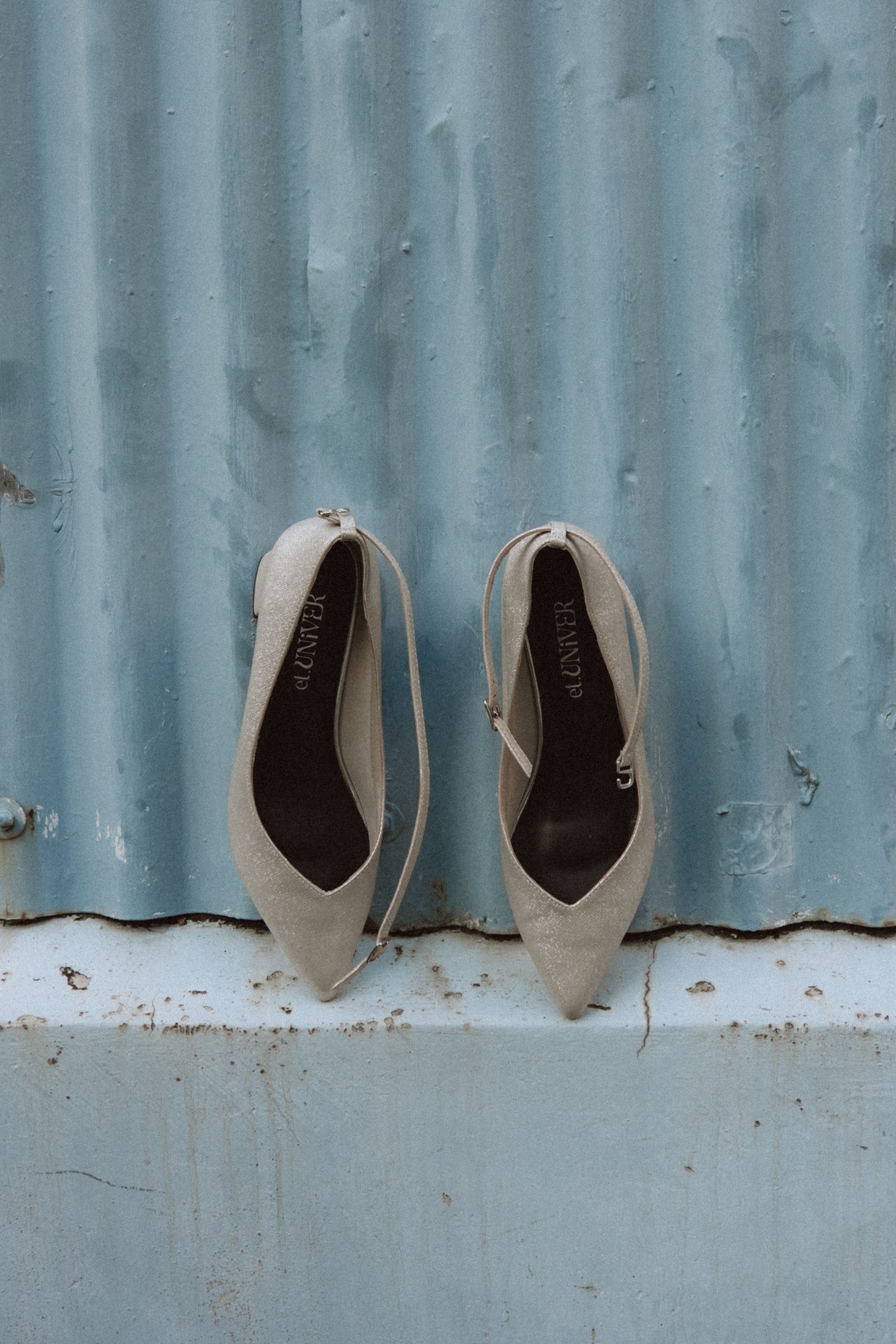 1032 Sparkle chunky pumps