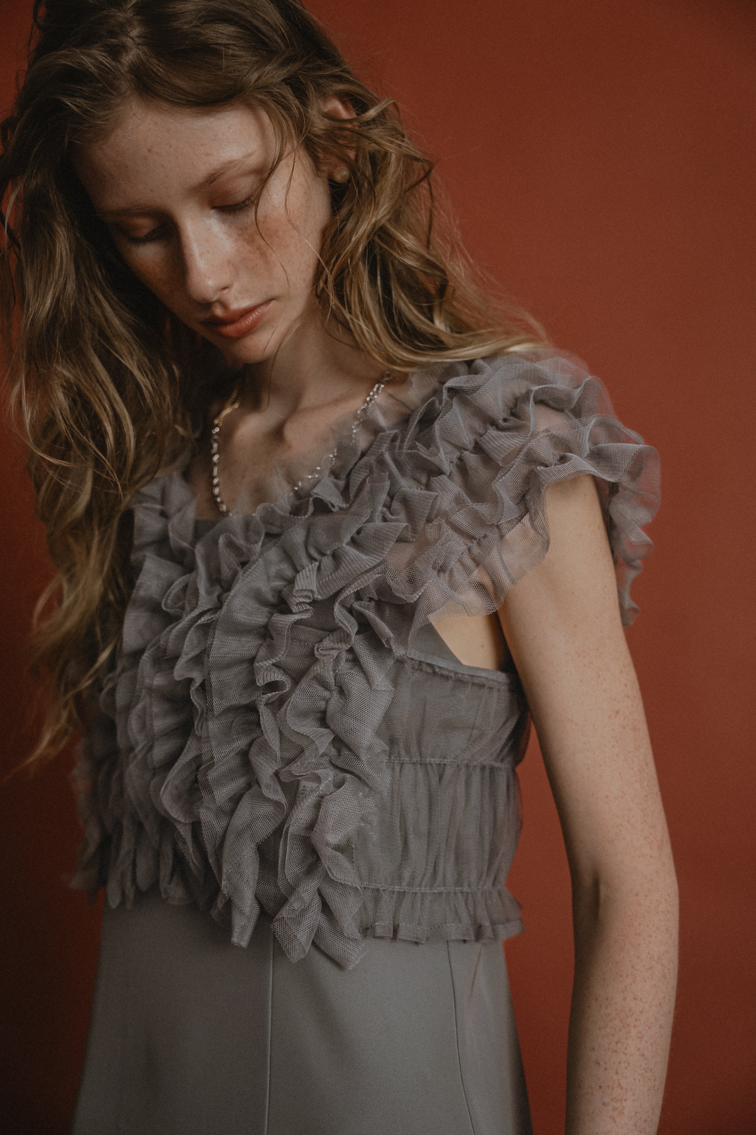913 Many way frill dress