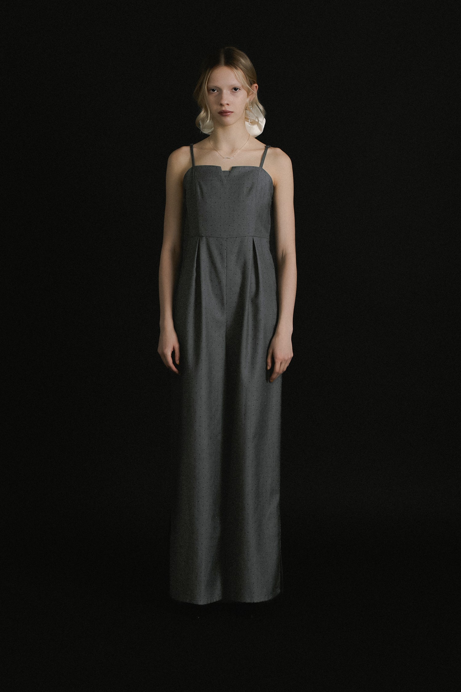 1060 Midnight dot pants dress