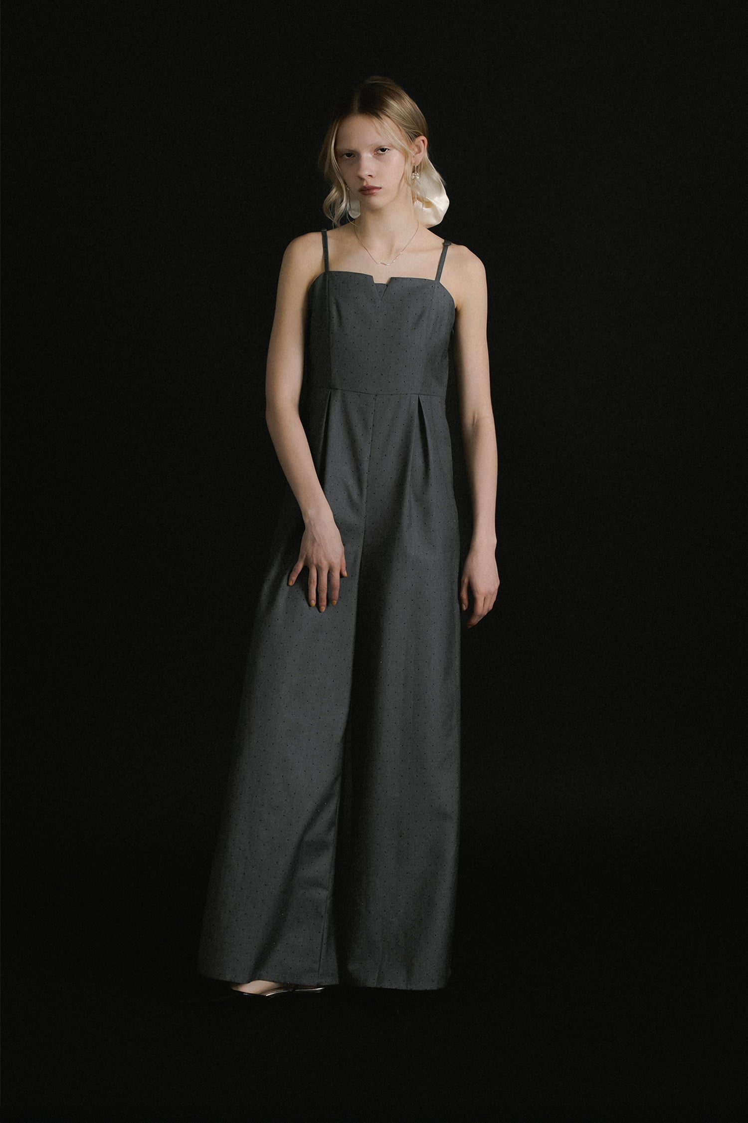 1060 Midnight dot pants dress
