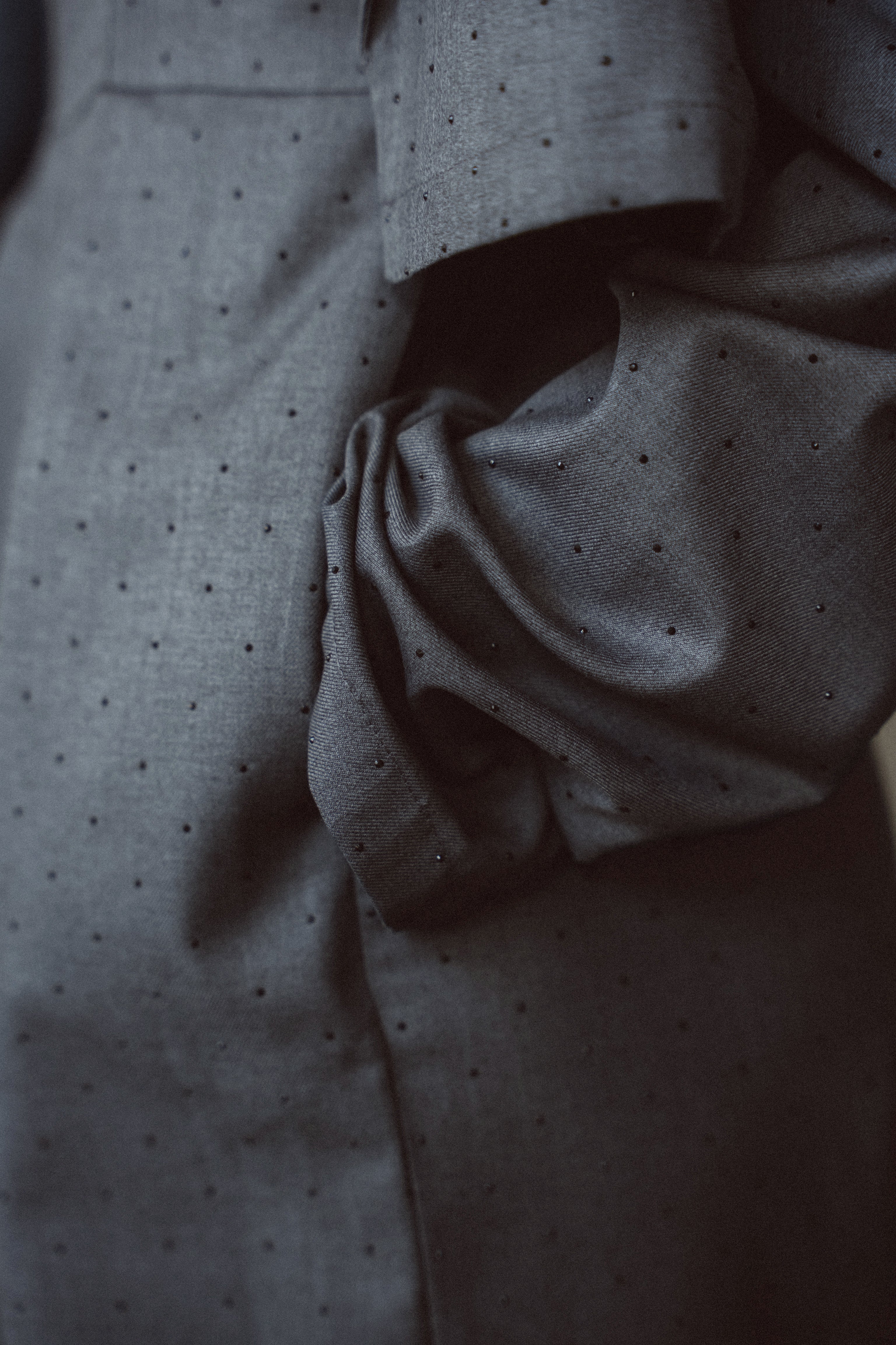 1060 Midnight dot pants dress