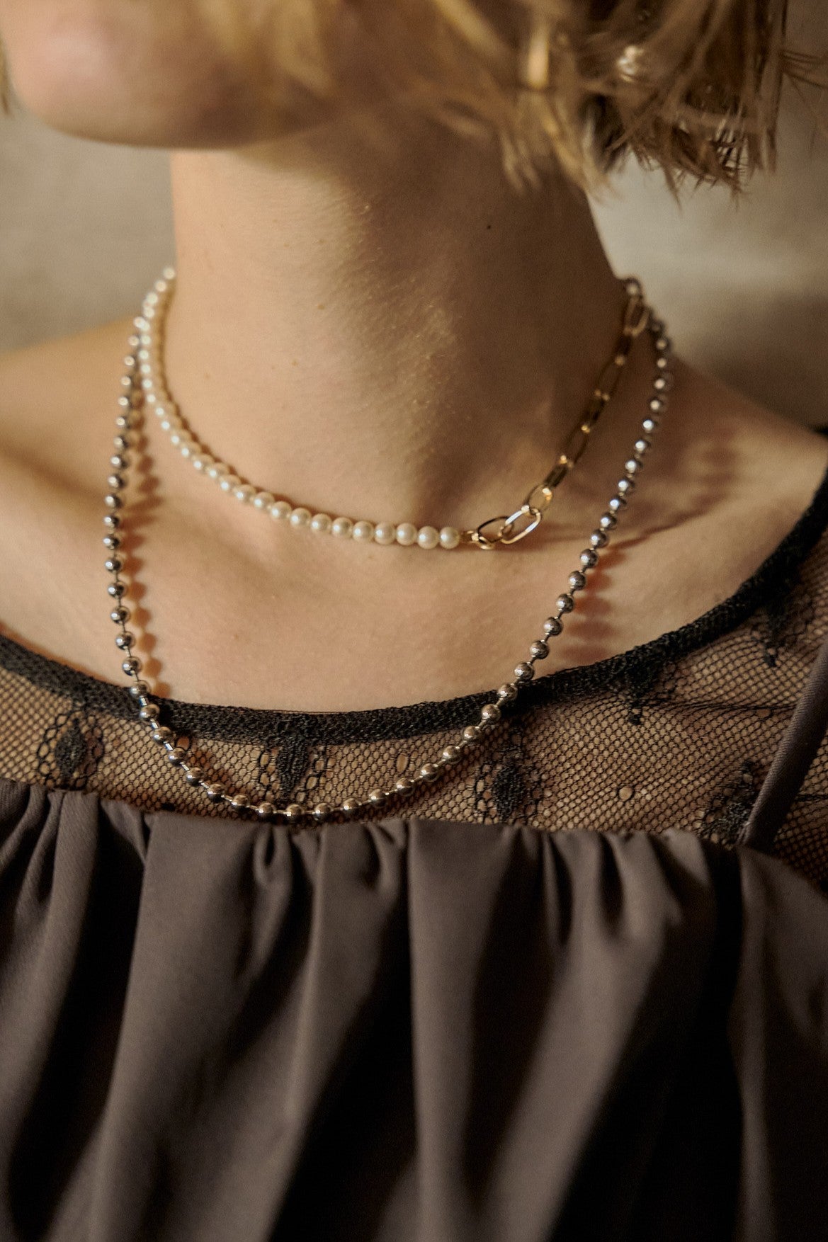 928 Mix chain necklace