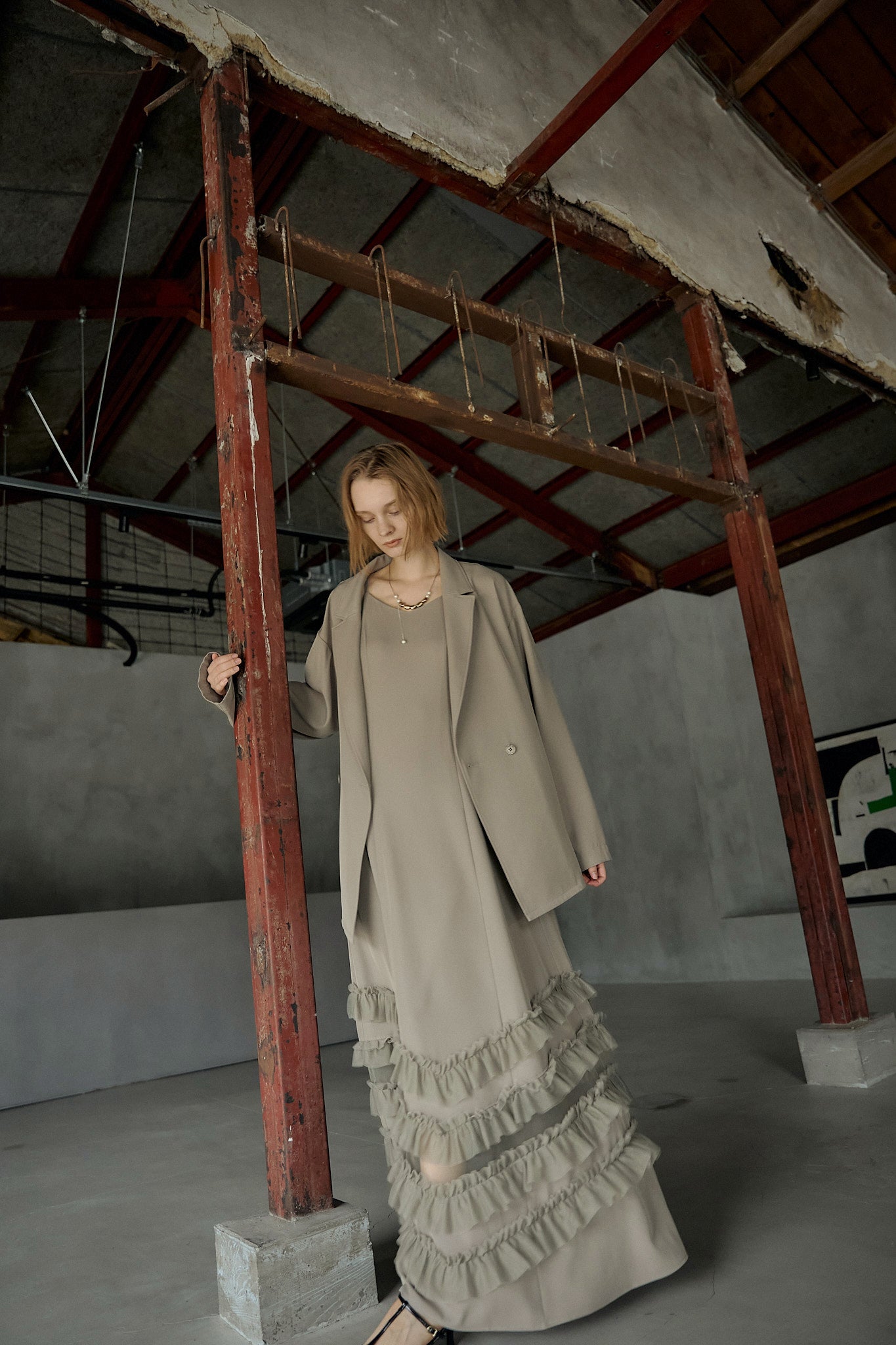 et.UNiVER │934 Transparent hem setup dress – et.UNiVER │ 公式