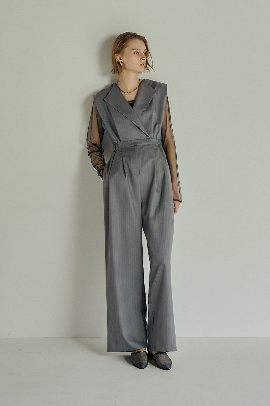 920 Standout collar all-in-pants