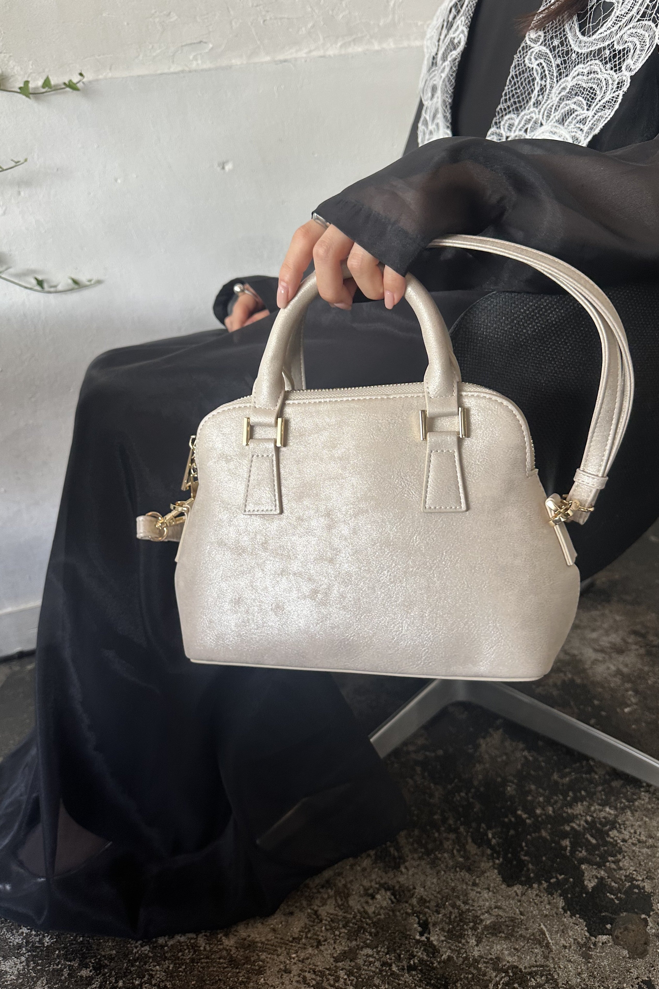 988 Metallic Muse Dome Bag