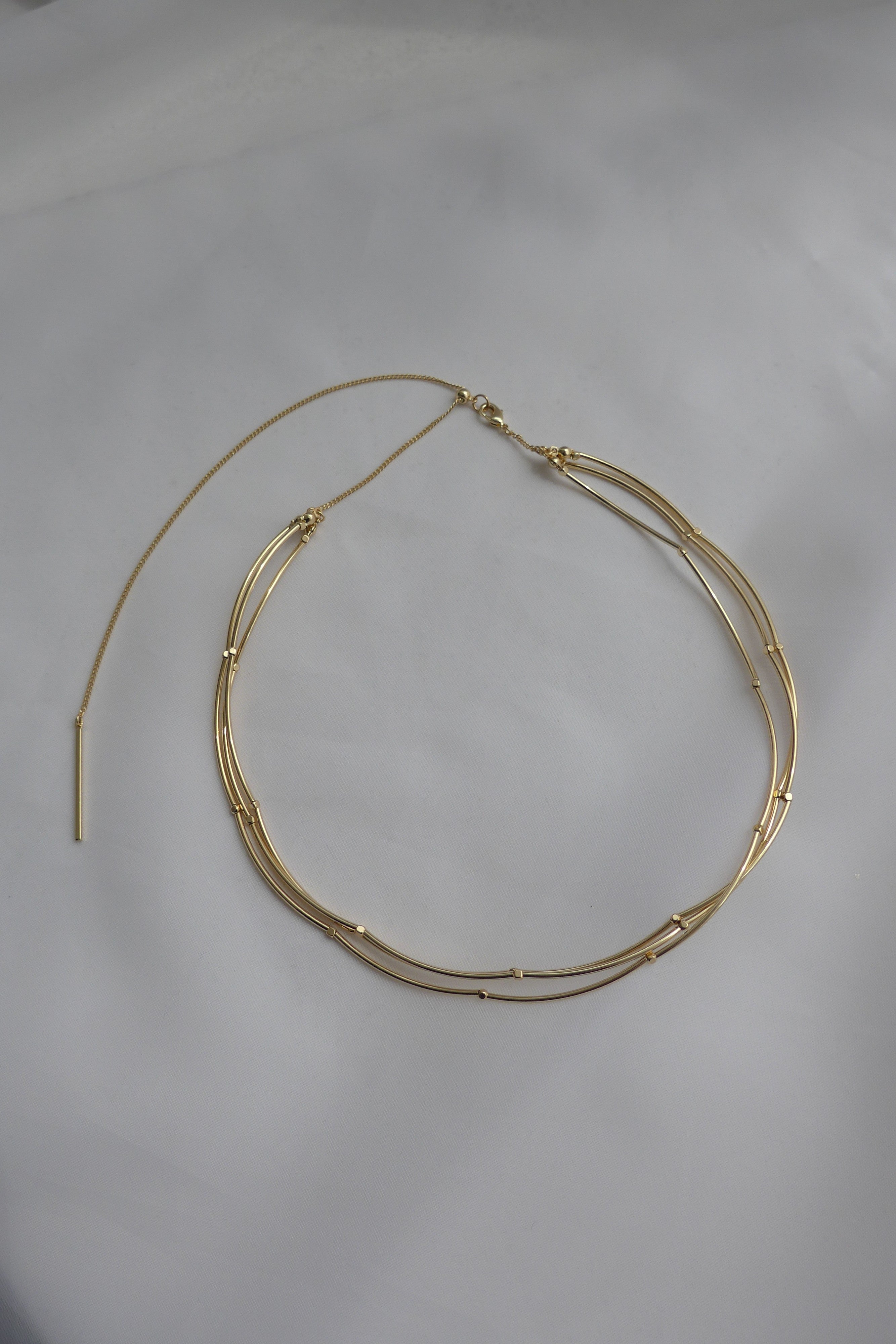 975 Twiggy metal necklace