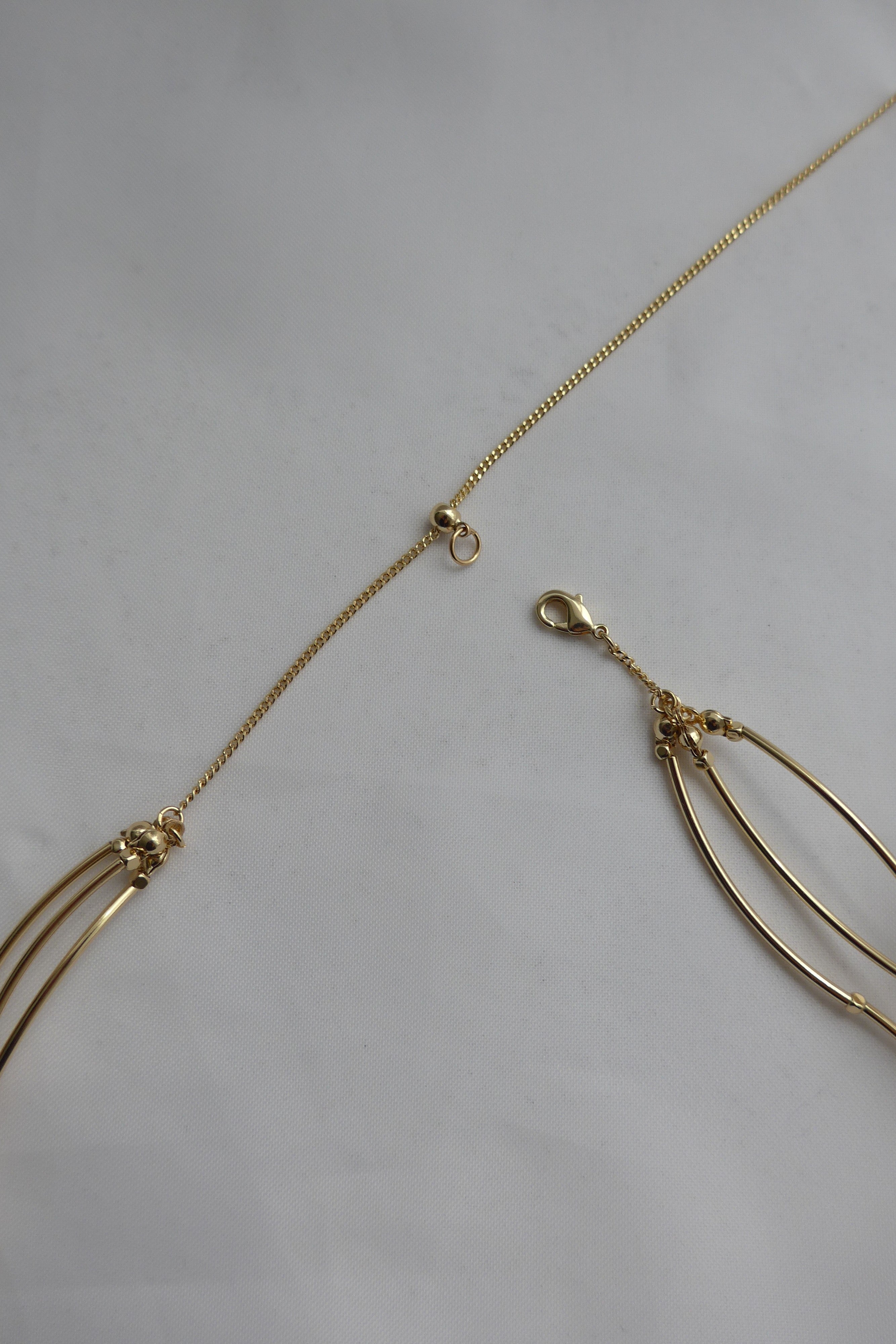 975 Twiggy metal necklace
