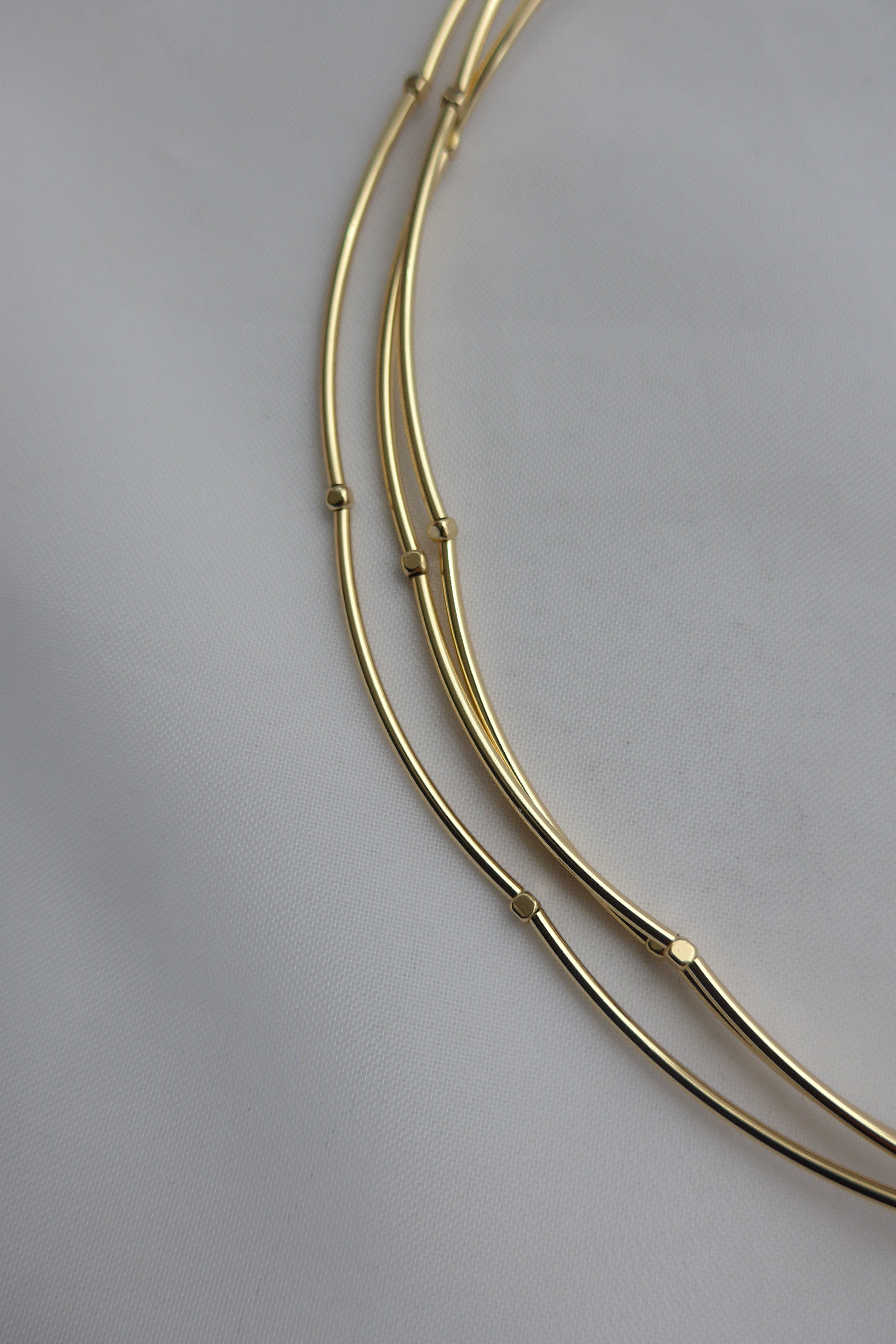 975 Twiggy metal necklace