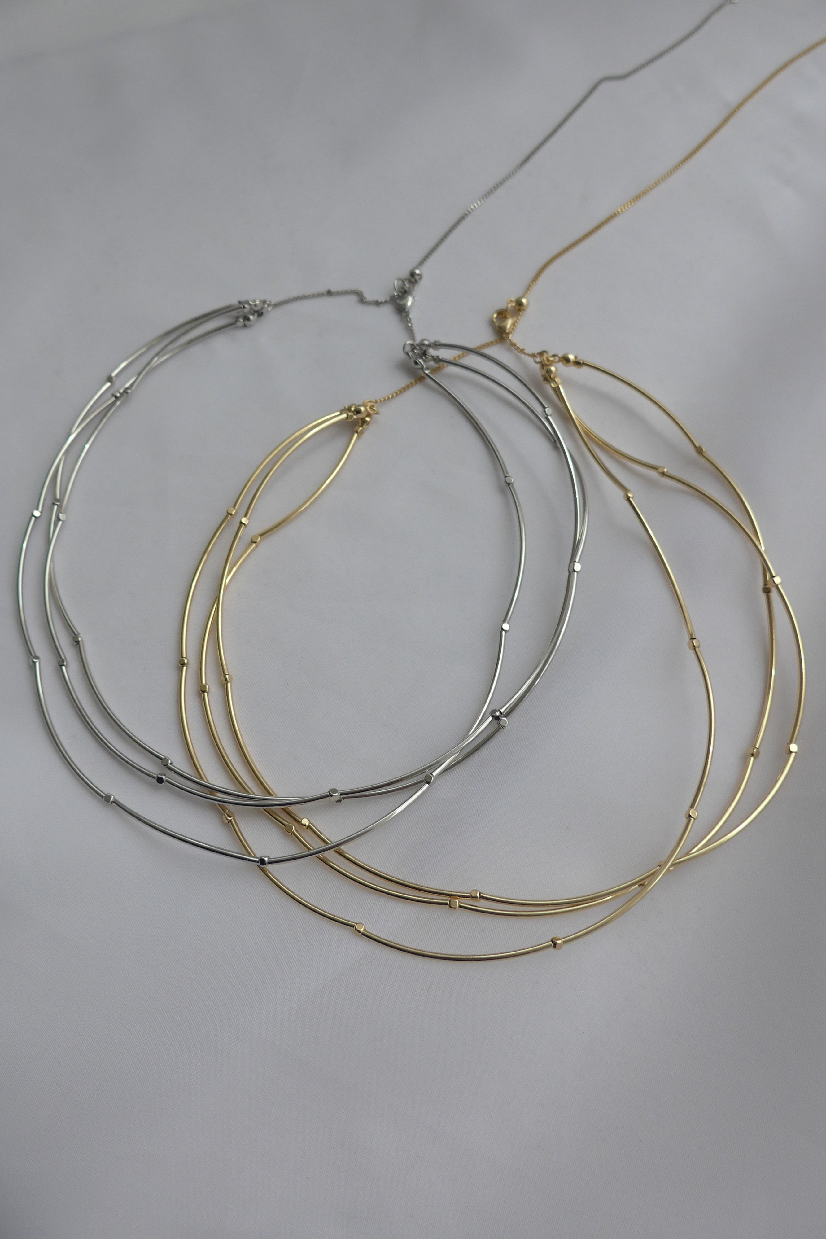 975 Twiggy metal necklace