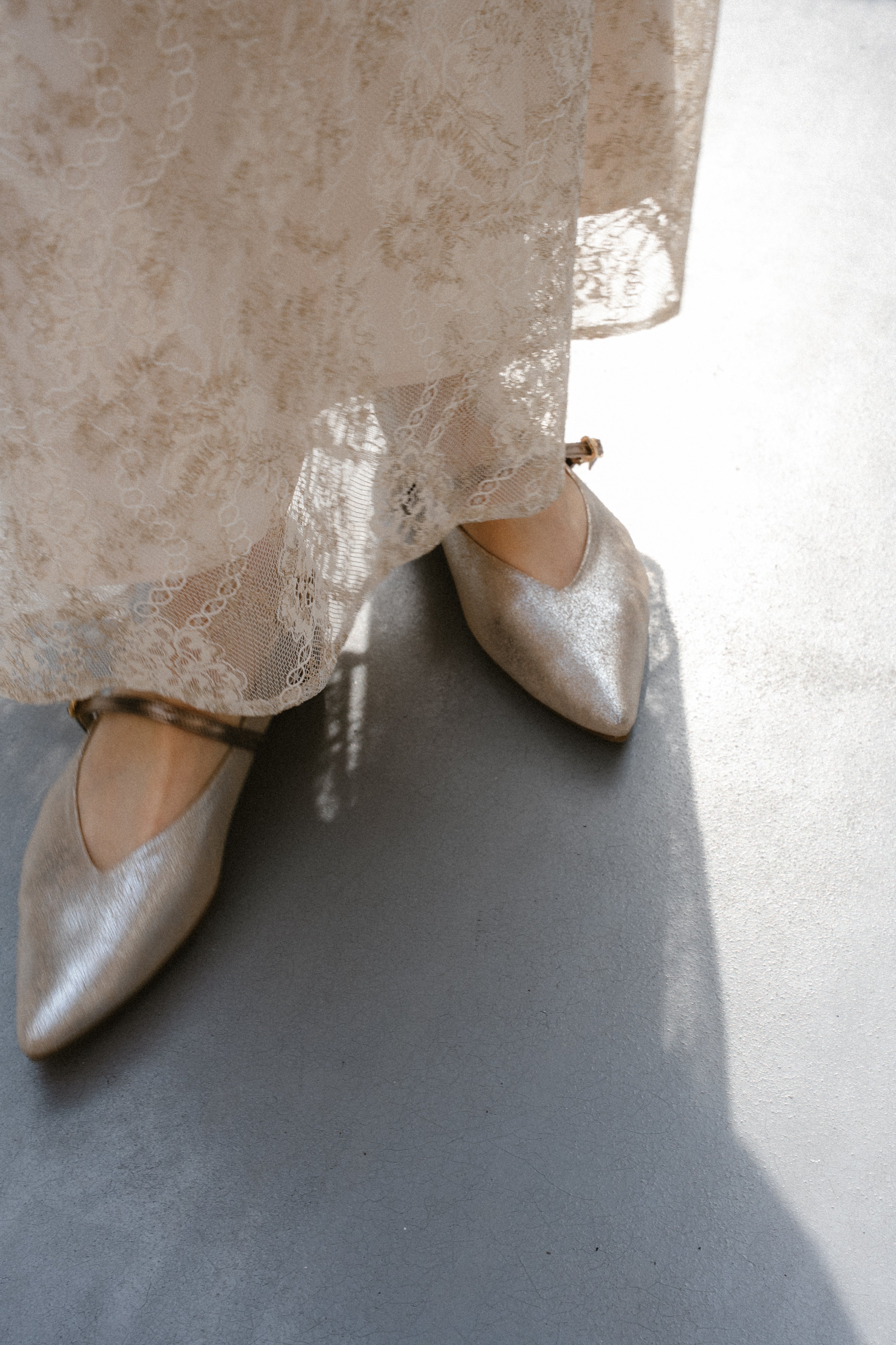 1101 Single Strap Pointed Flats