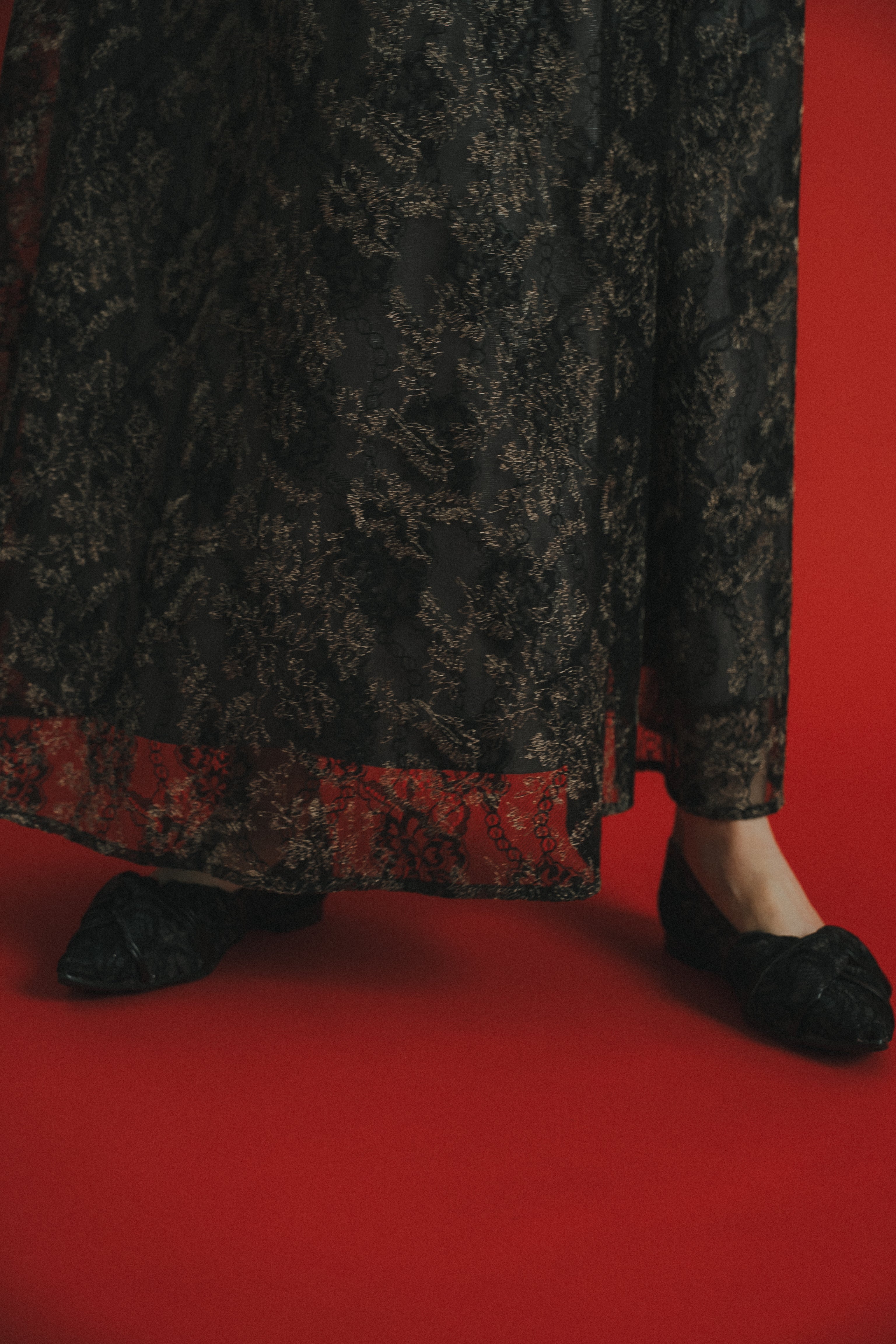 1100 Lace Flat Shoes