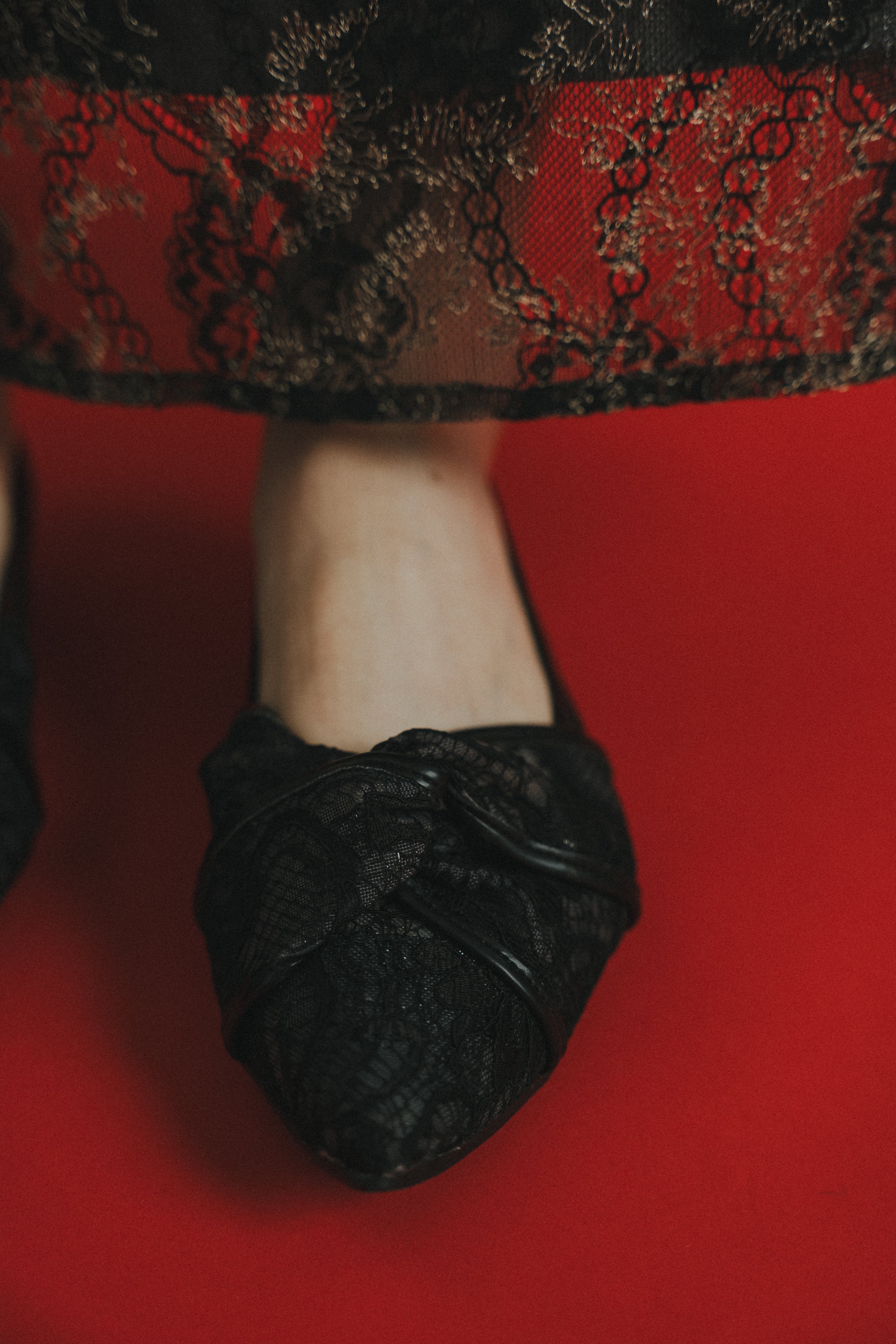 1100 Lace Flat Shoes