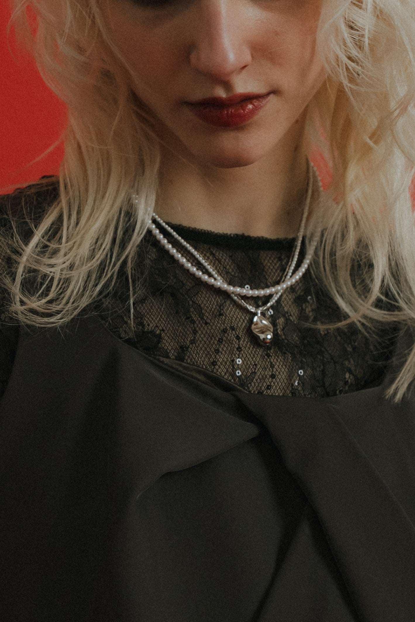 1117 Layer charm necklace