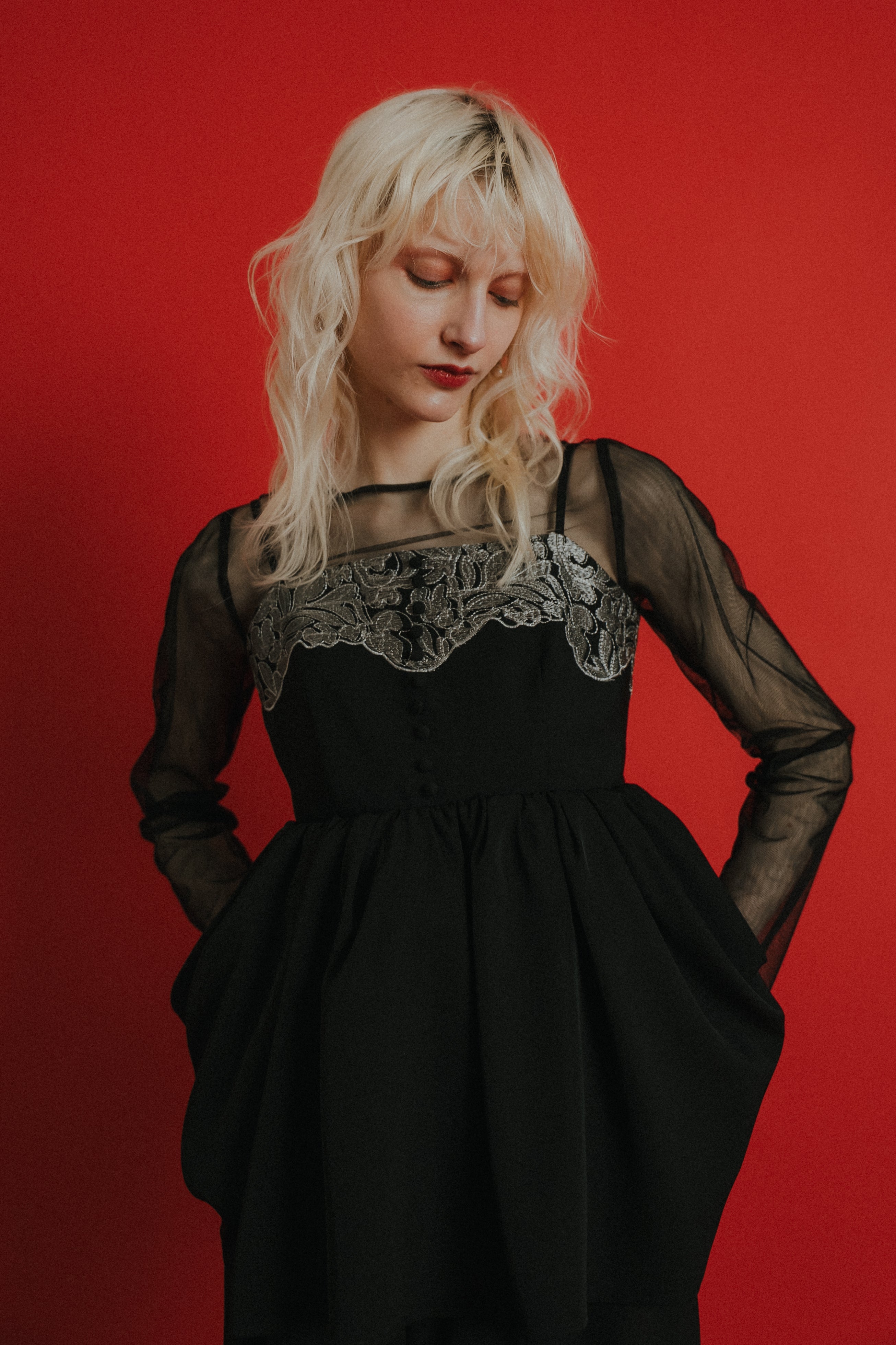 1099 Tulle Blouse