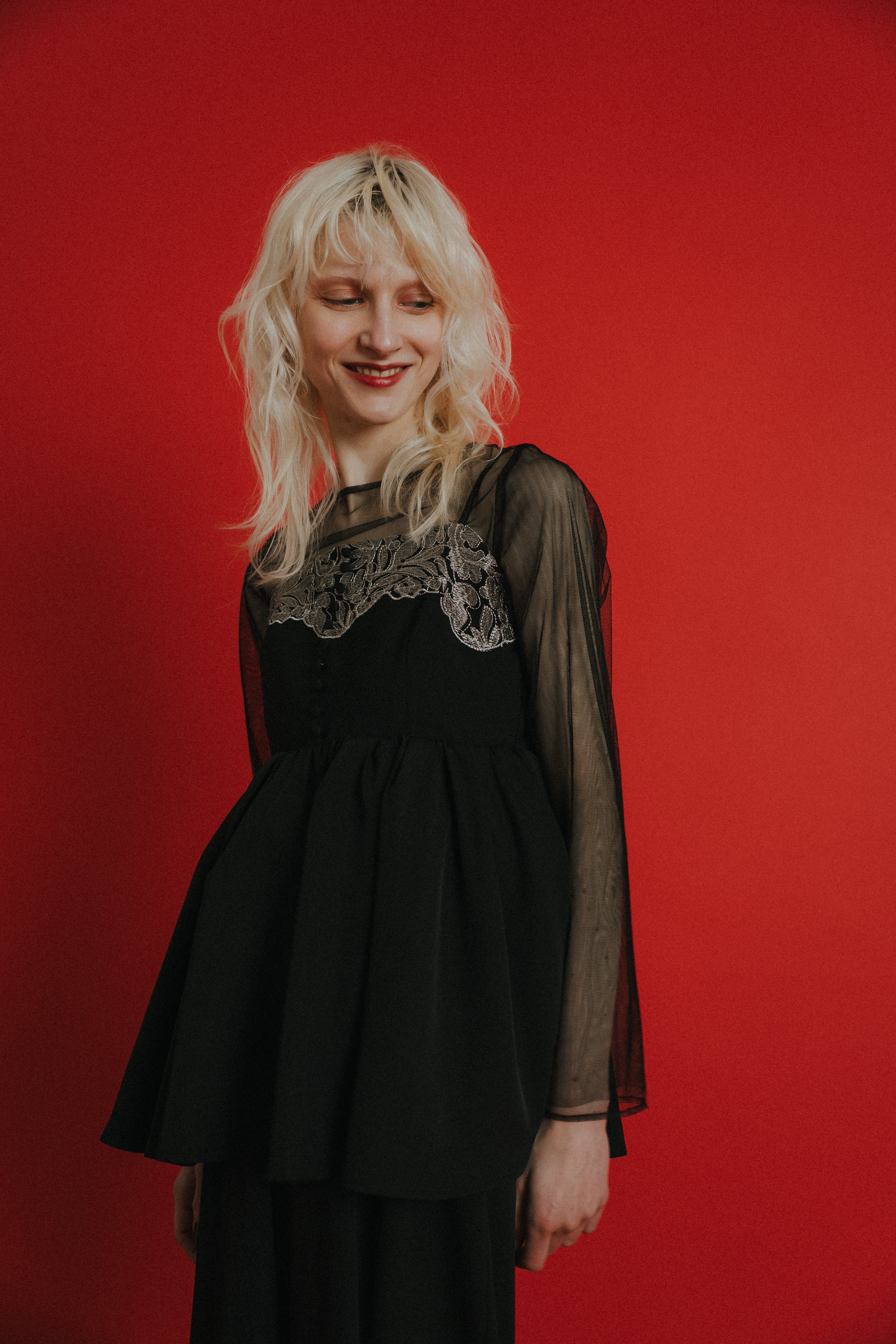 1099 Tulle Blouse