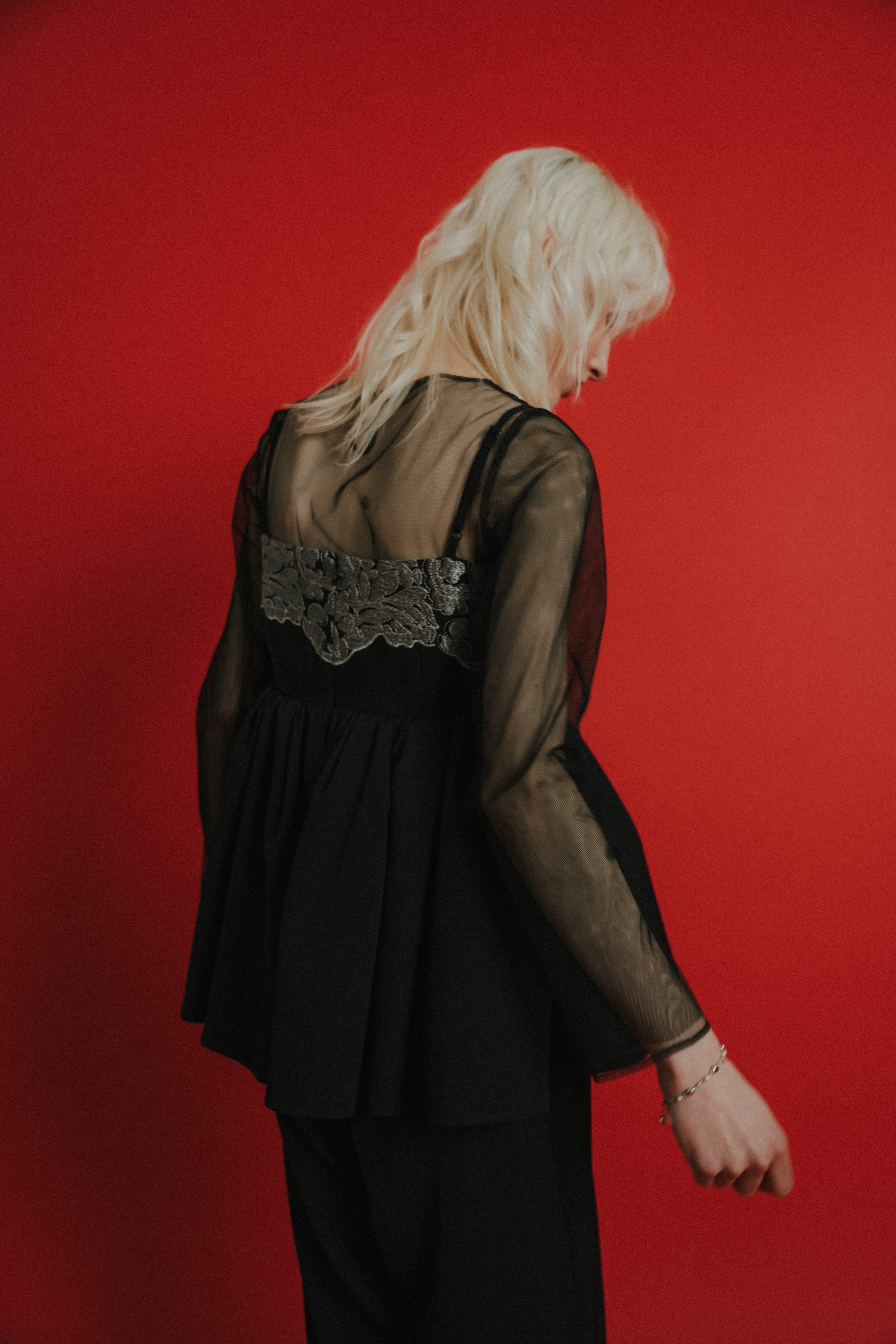 1099 Tulle Blouse