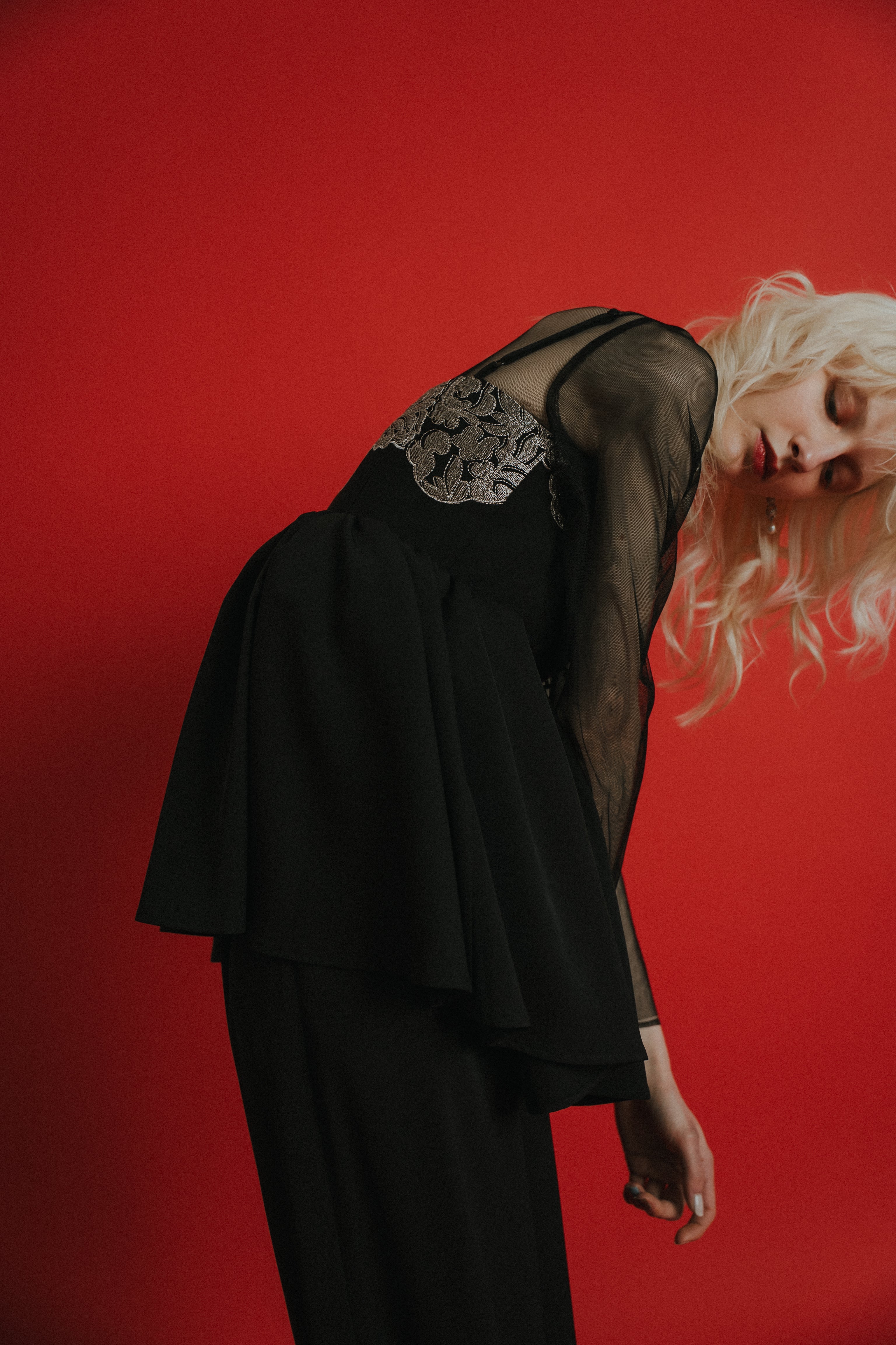 1099 Tulle Blouse