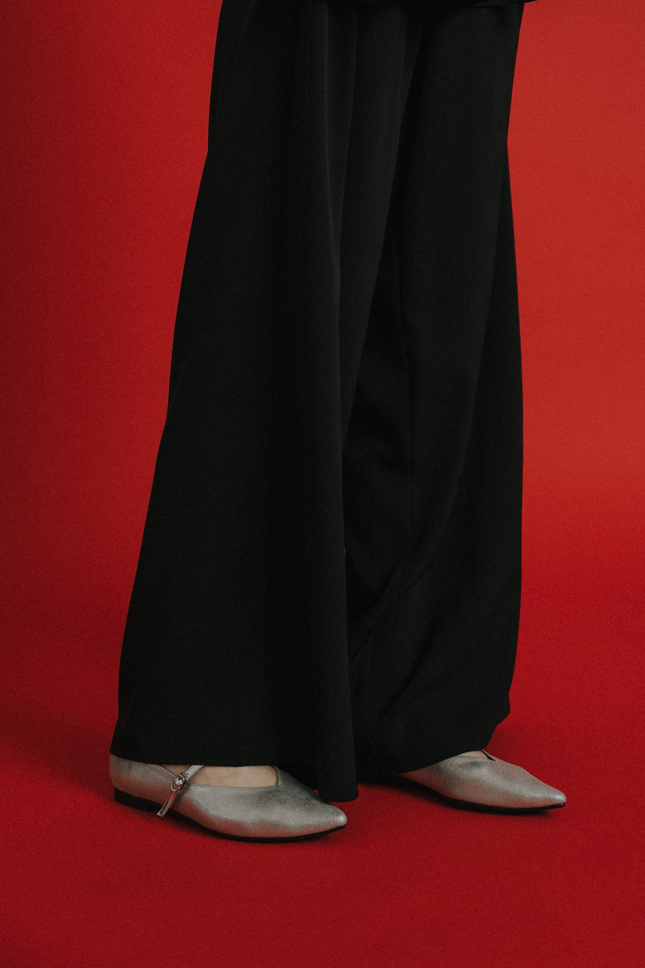 1101 Single Strap Pointed Flats
