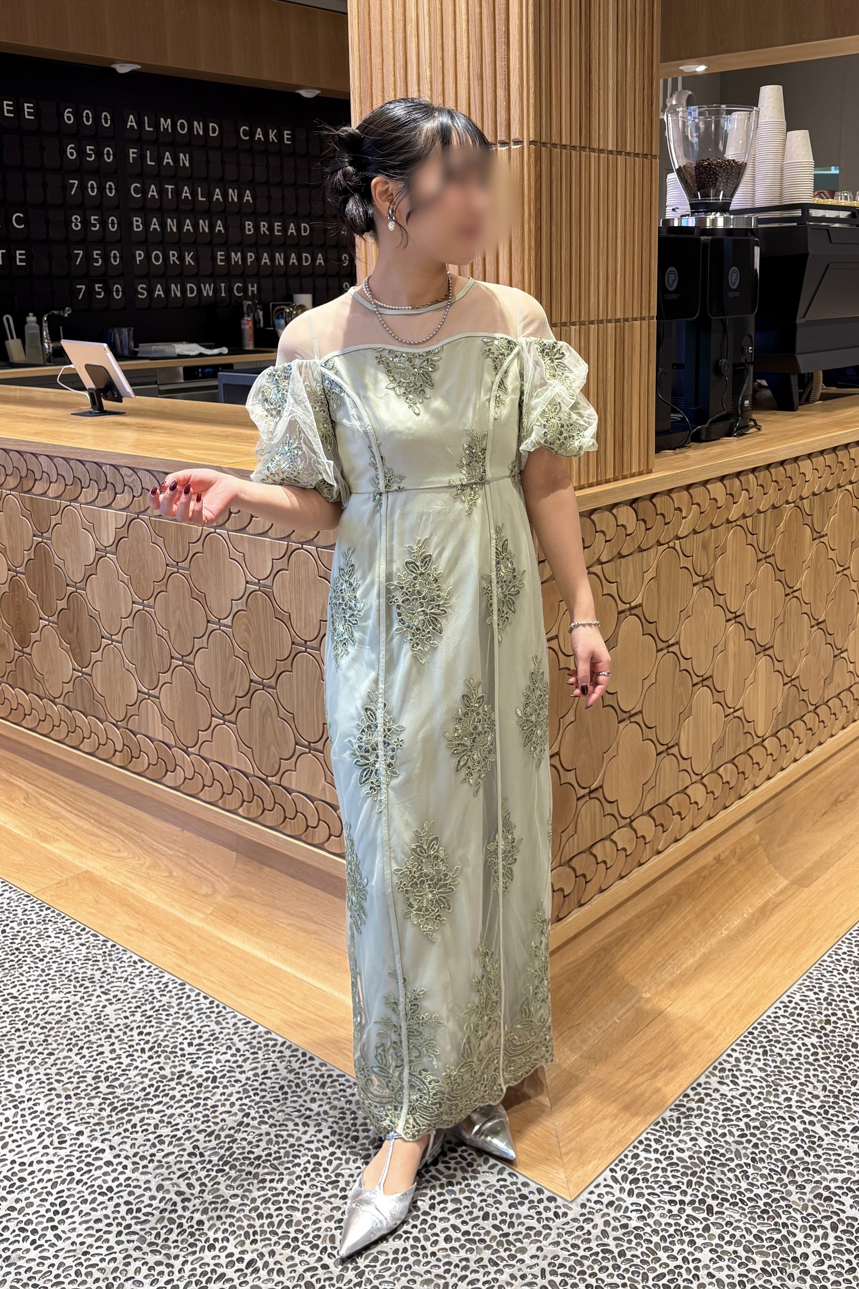 model:155cm size:S color:グリーン
