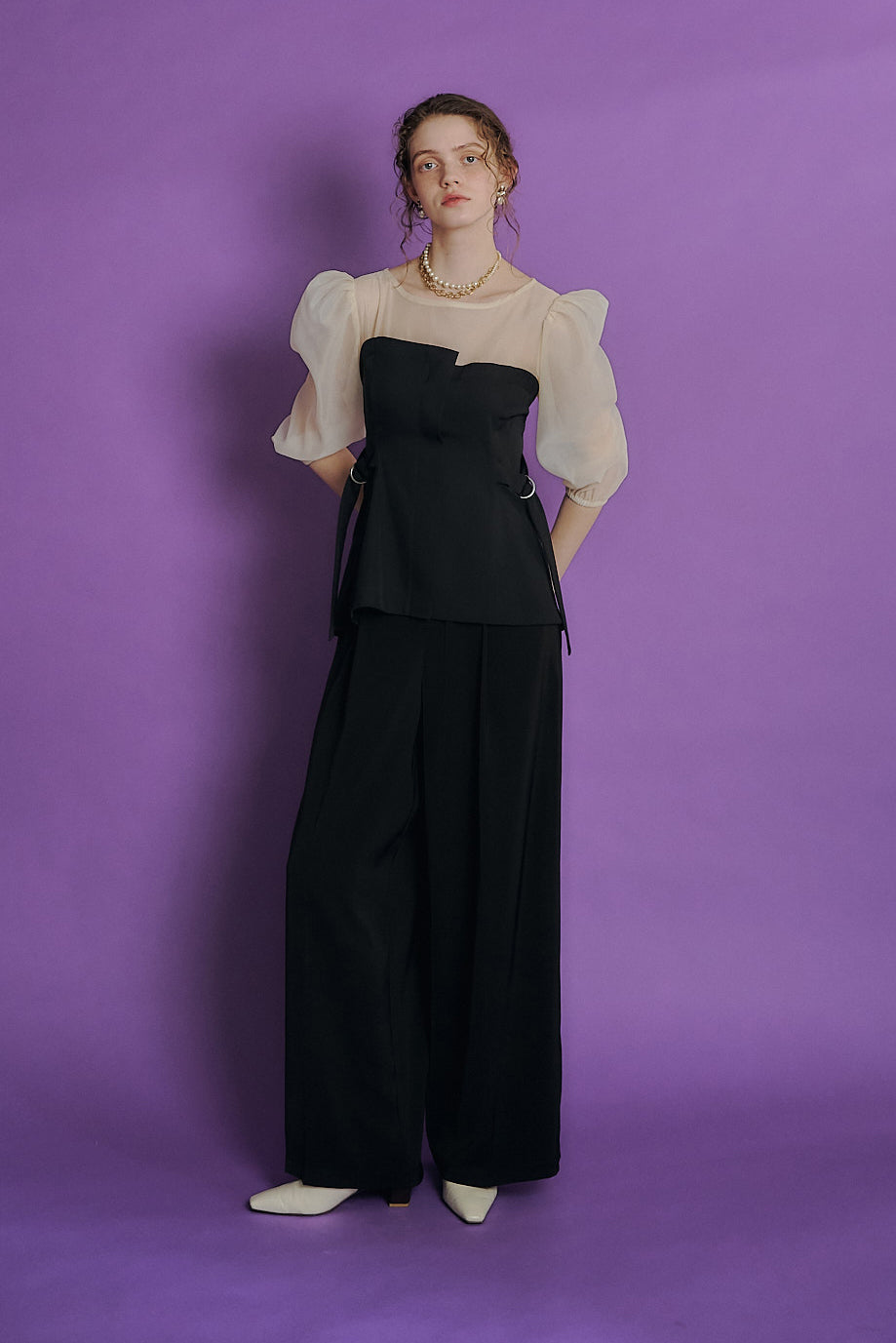 美品 et.UNiVER separated pants combination et.UNiVER │960 separated pants combination – et.UNiVER │ 公式