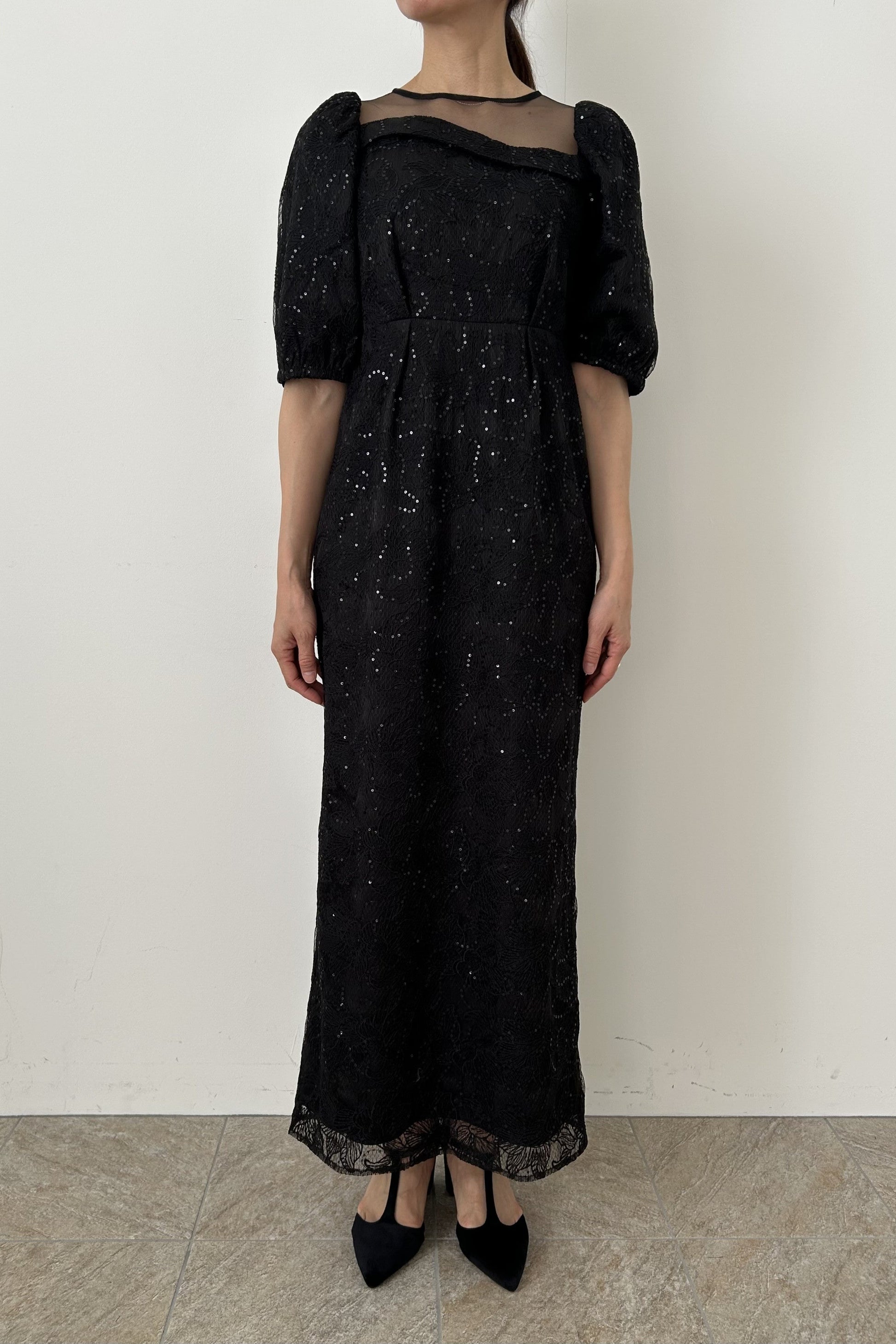 model:164cm size:L color:ブラック