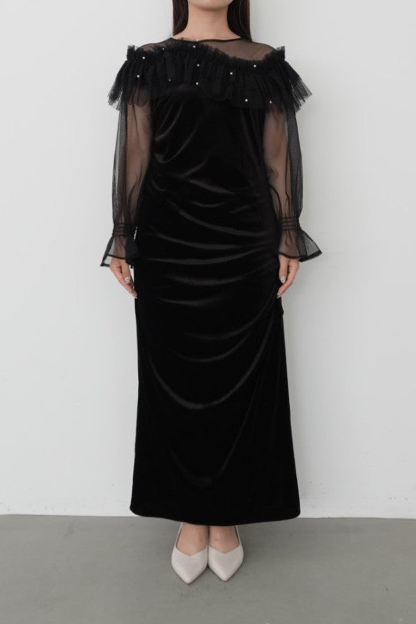 model:159cm size:M color:ブラック×ベージュ