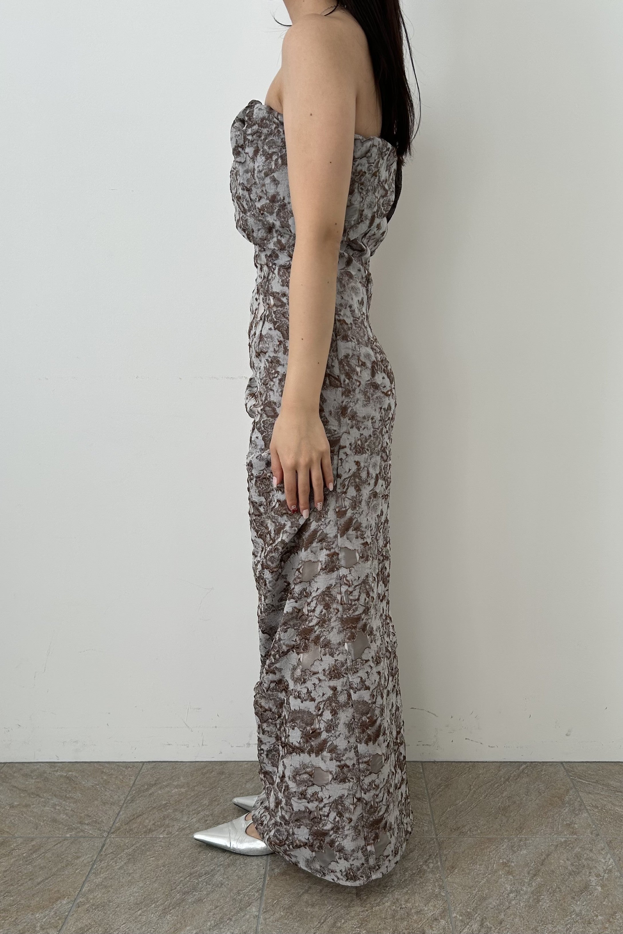 model:159cm size:M color:ブラウン