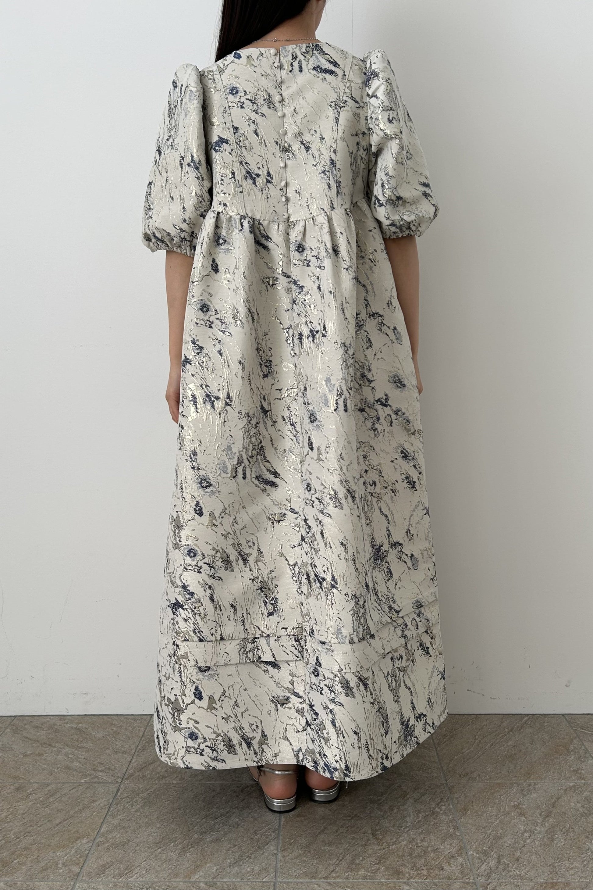 model:159cm size:M color:ネイビー