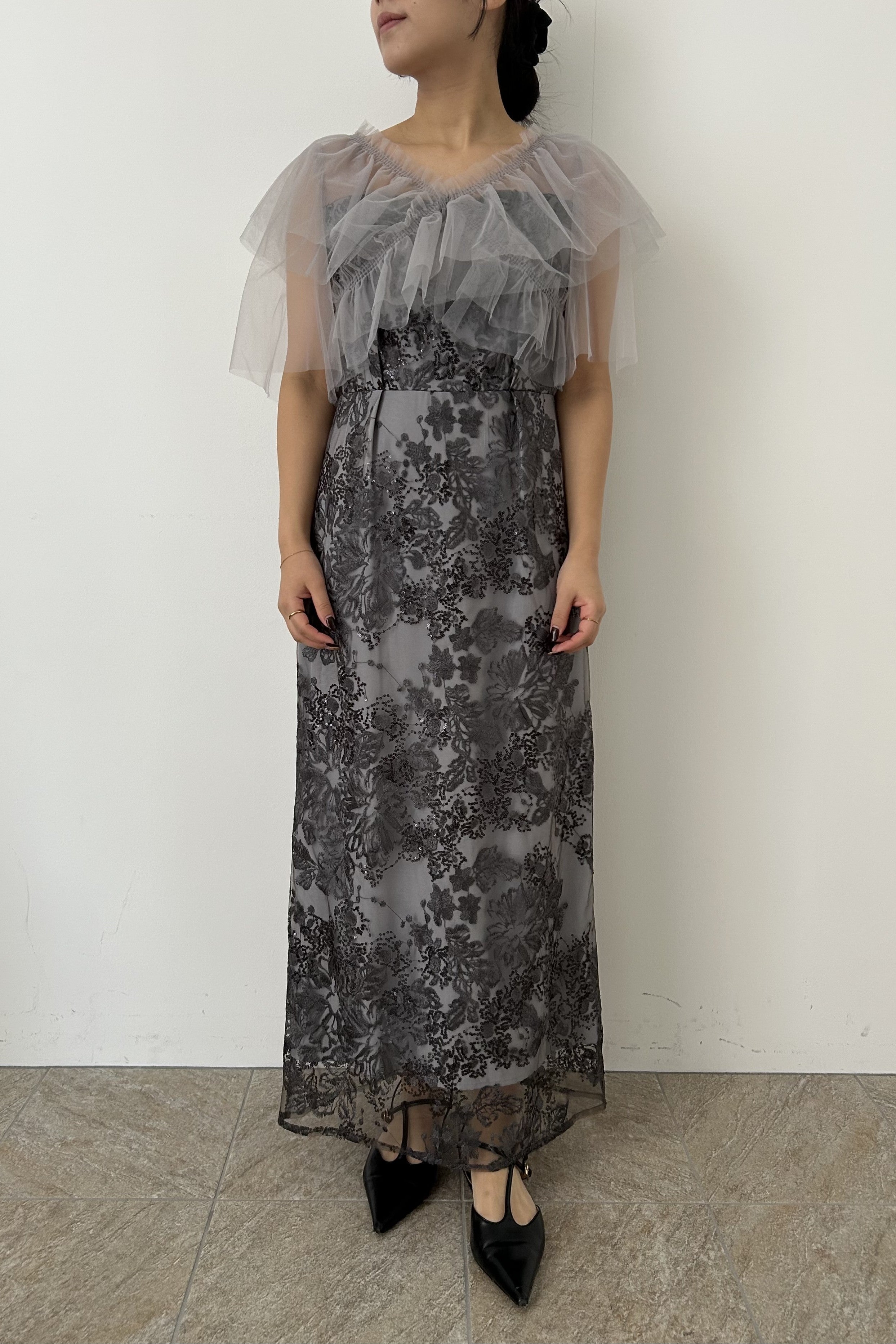 model:155cm size:M color:グレー