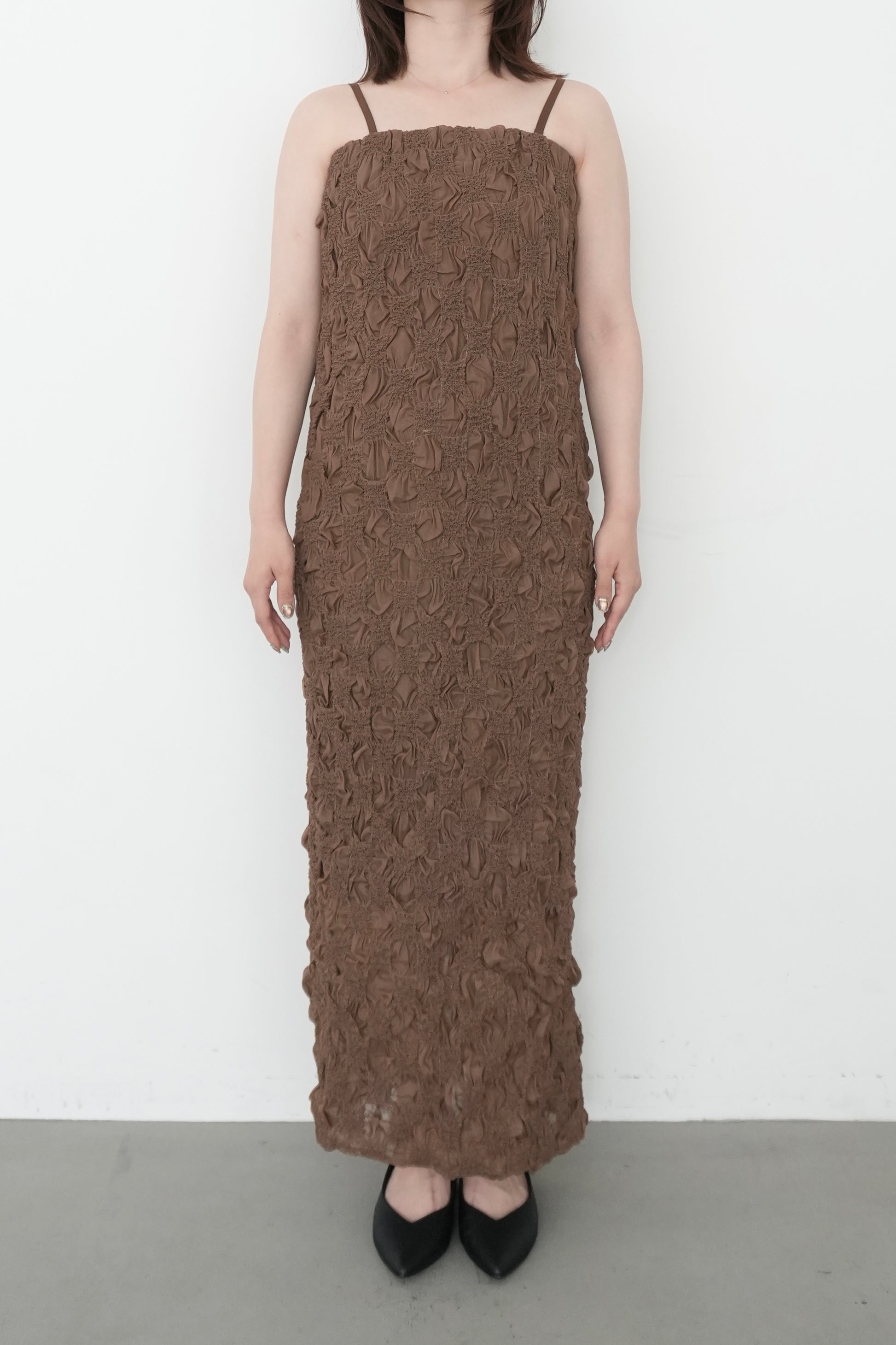 model:153cm size:S color:キャメル