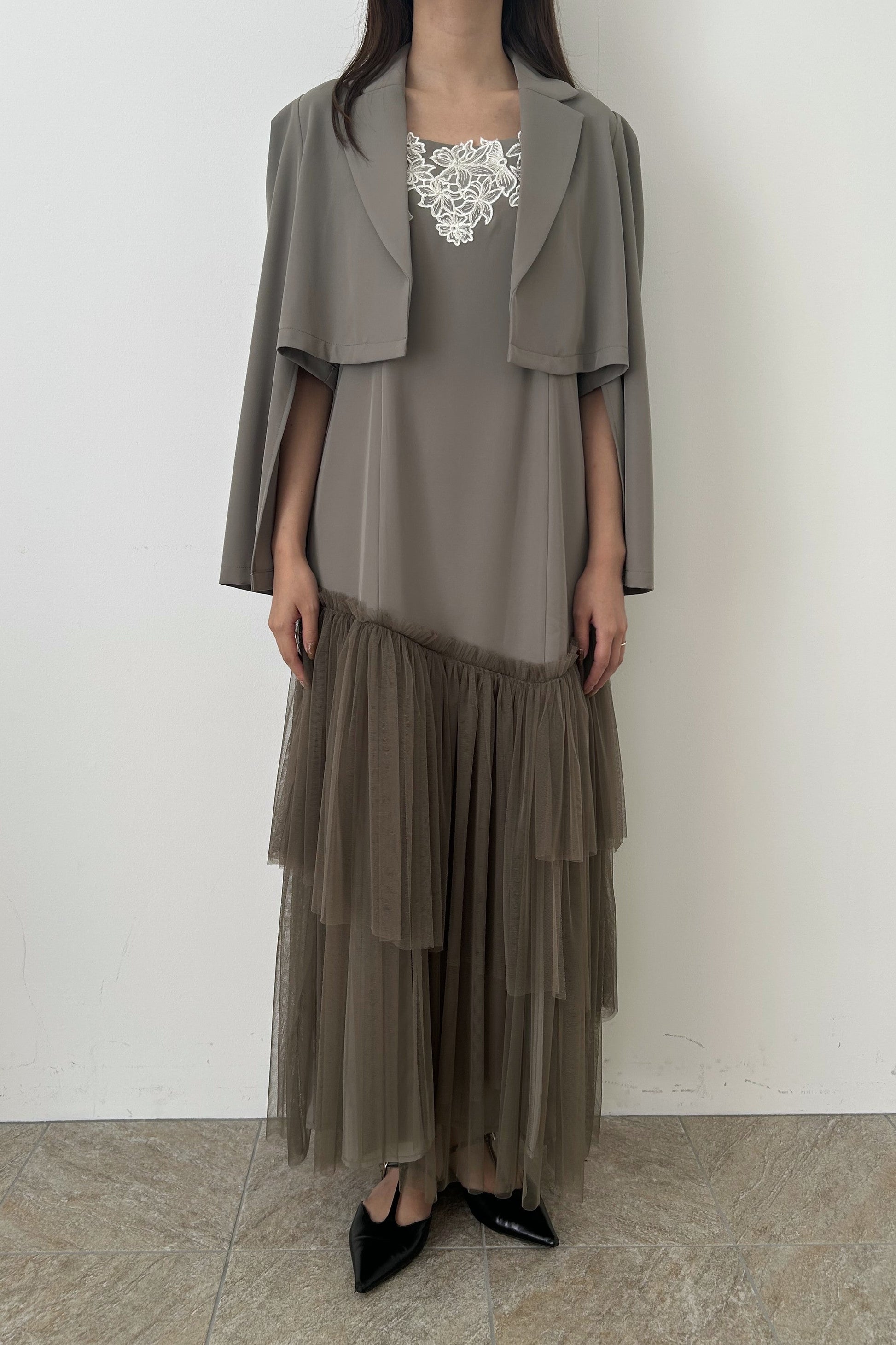 model:165cm size:M color:カーキブラウン