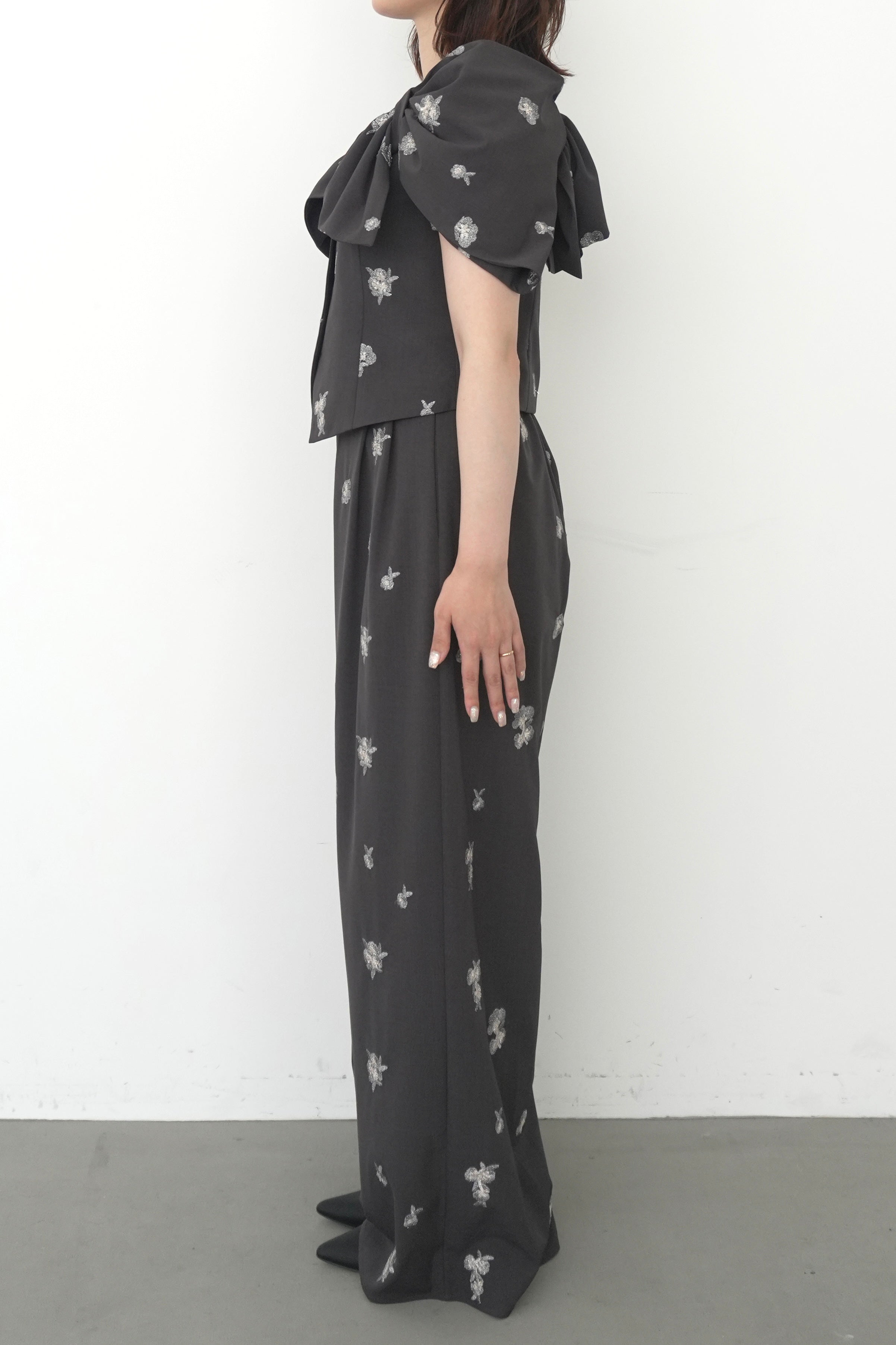 model:153cm size:M color:チャコール