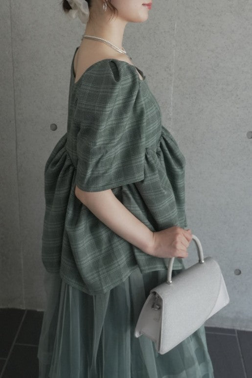 model:153cm color:グリーン
