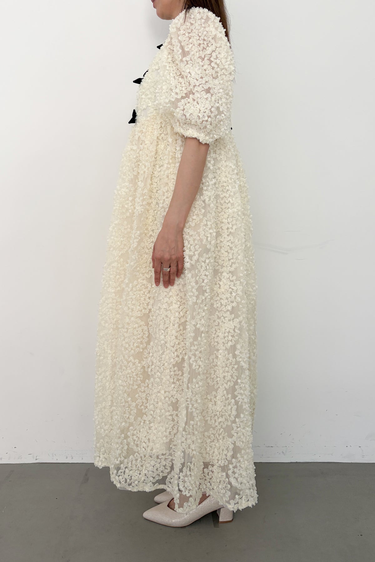 model:164cm size:M/Long color:オフホワイト