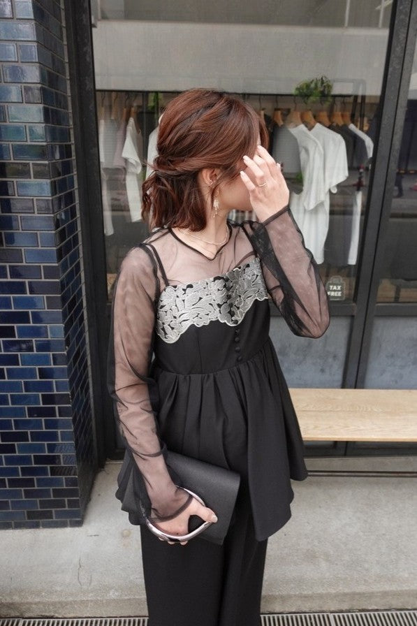 model:153cm size:FREE color:ブラック