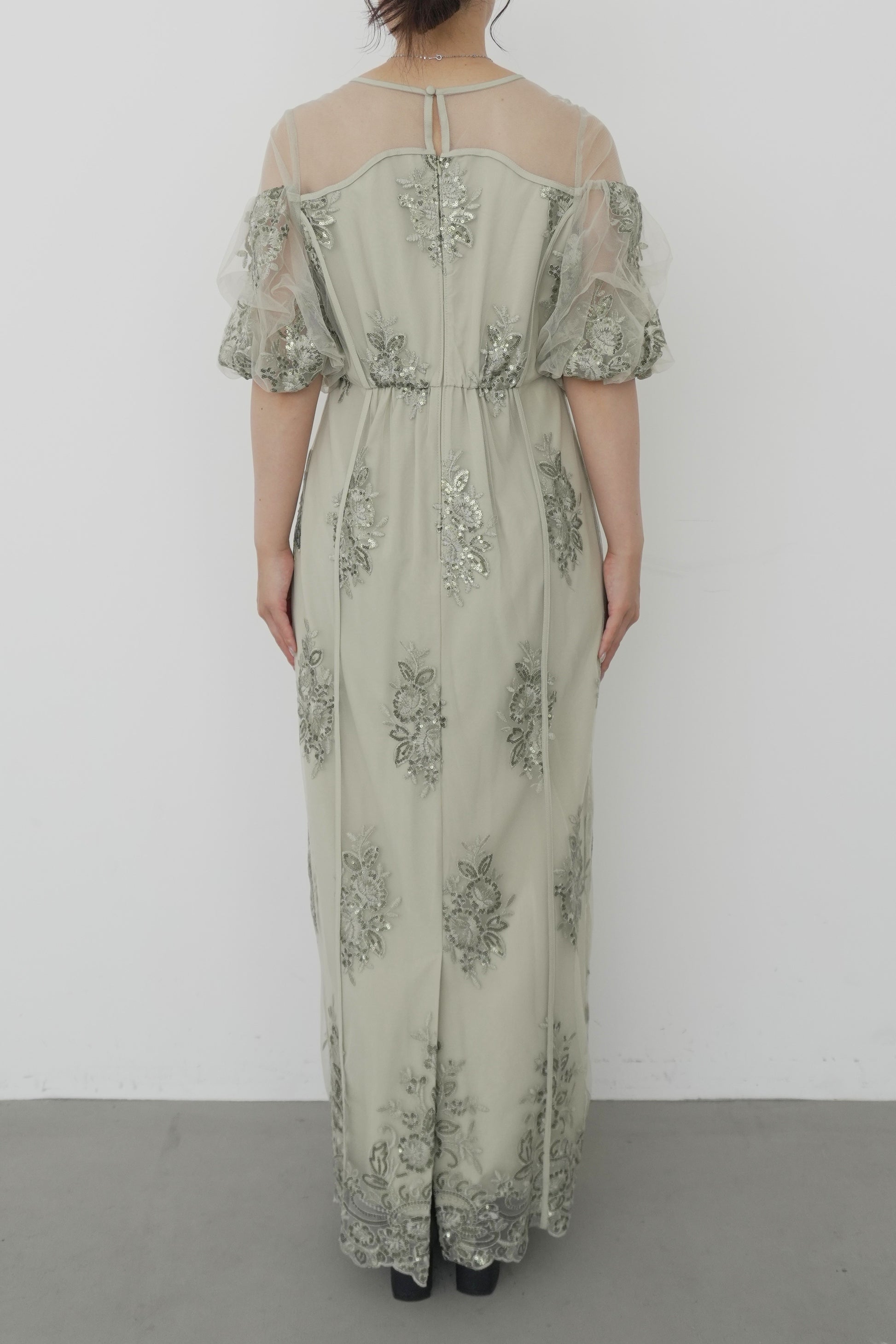 model:159cm size:L color:グリーン