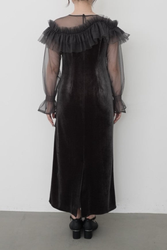 model:153cm size:S color:ブルーグレー