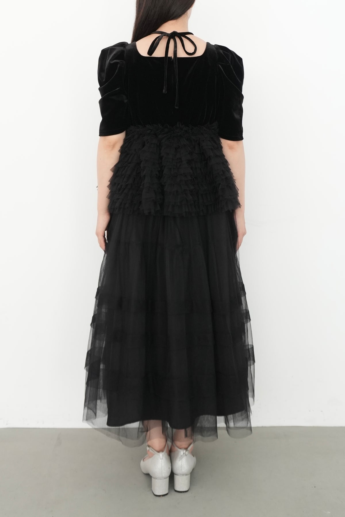 model:159cm size:M color:ブラック