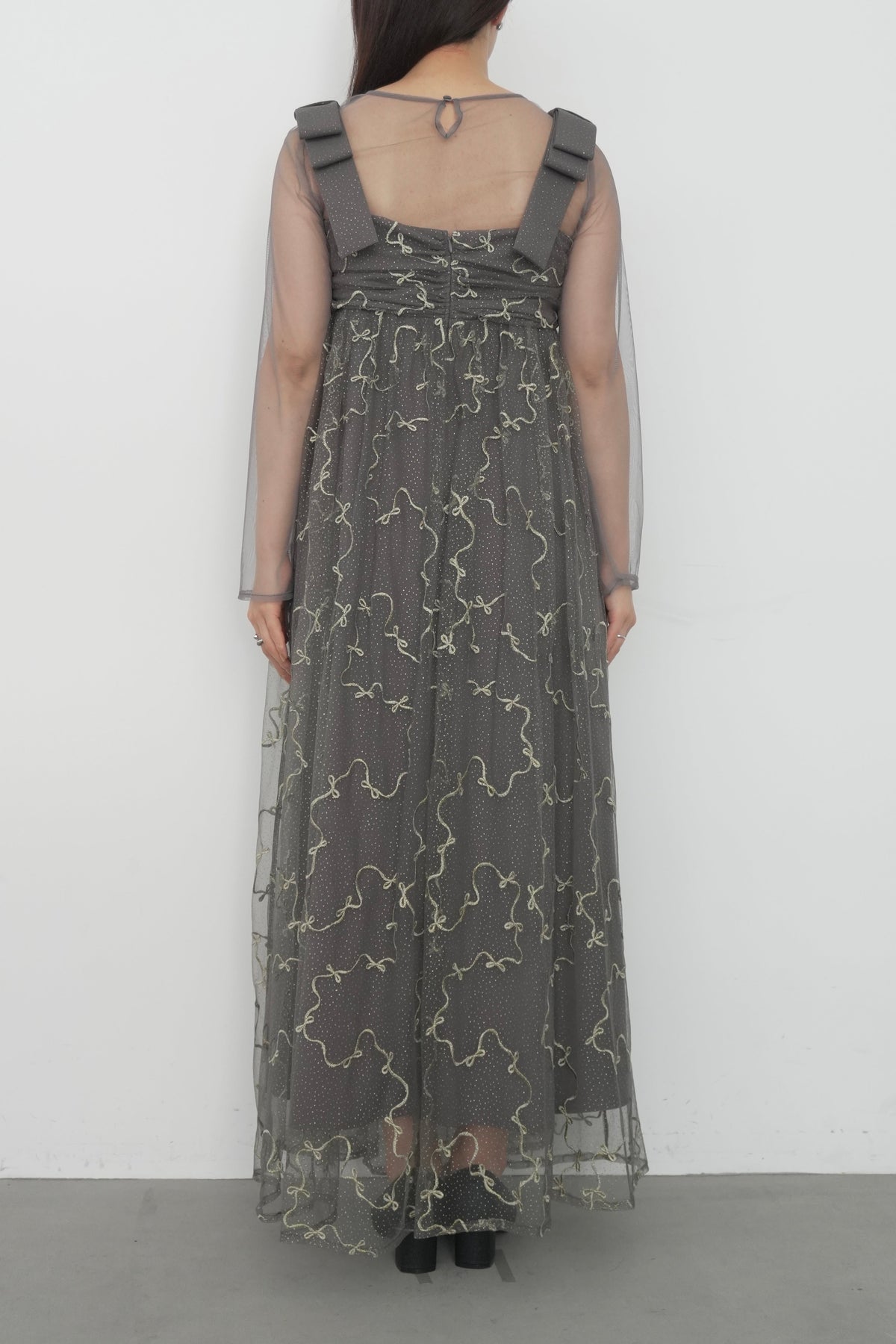 model:159cm size:M color:グレー