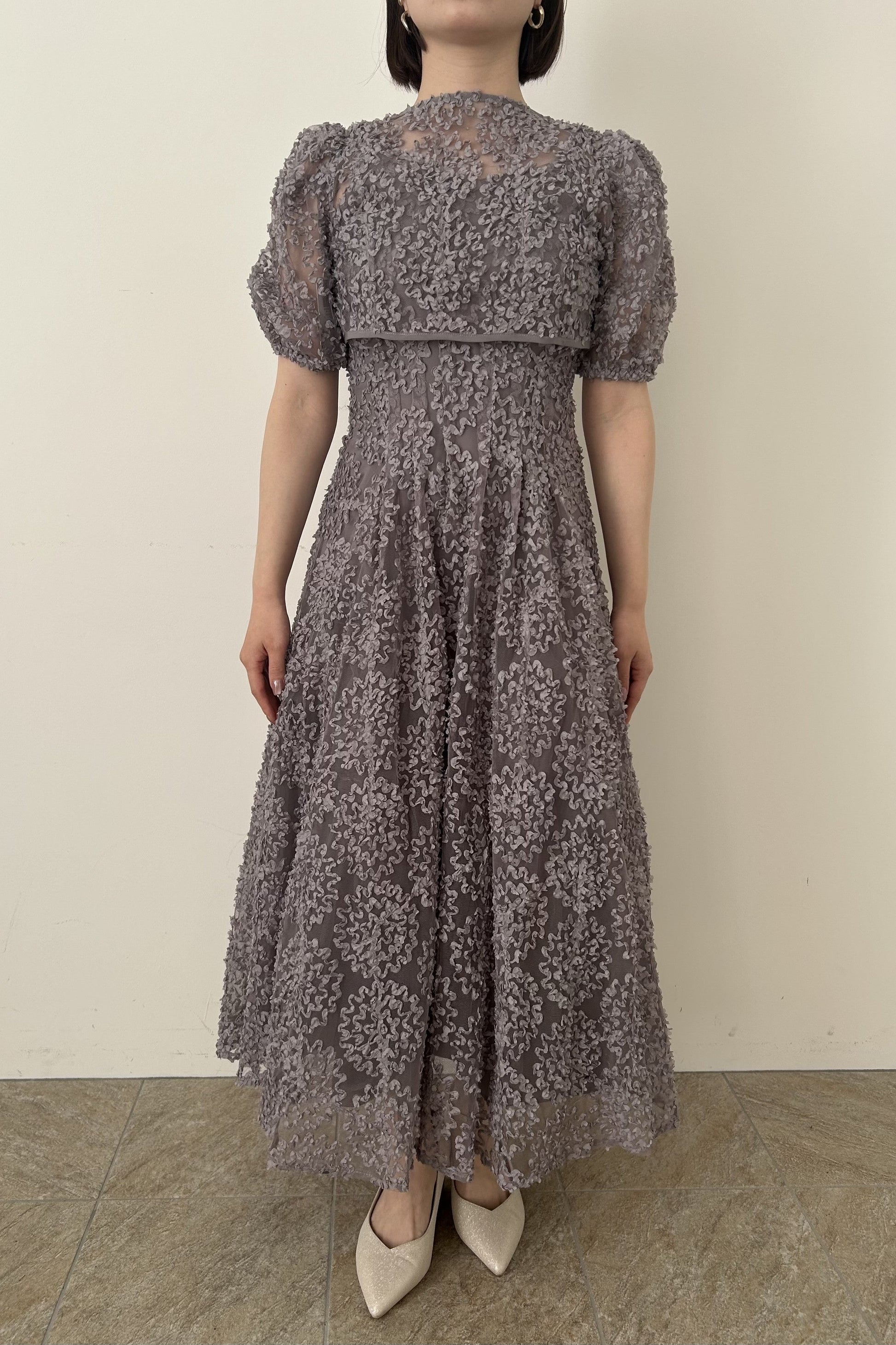 model:153cm size:S color:グレー