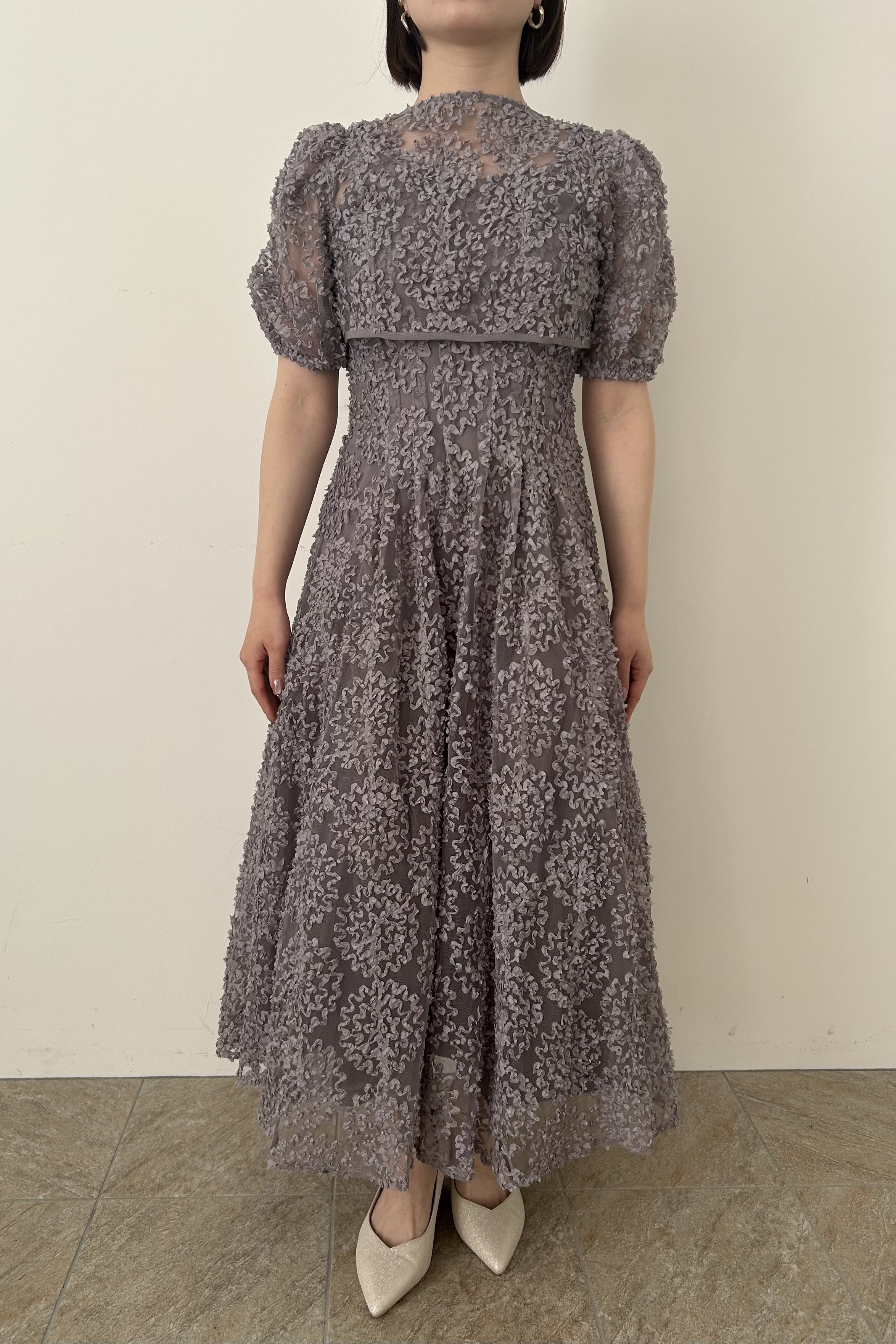 model:153cm size:S color:グレー