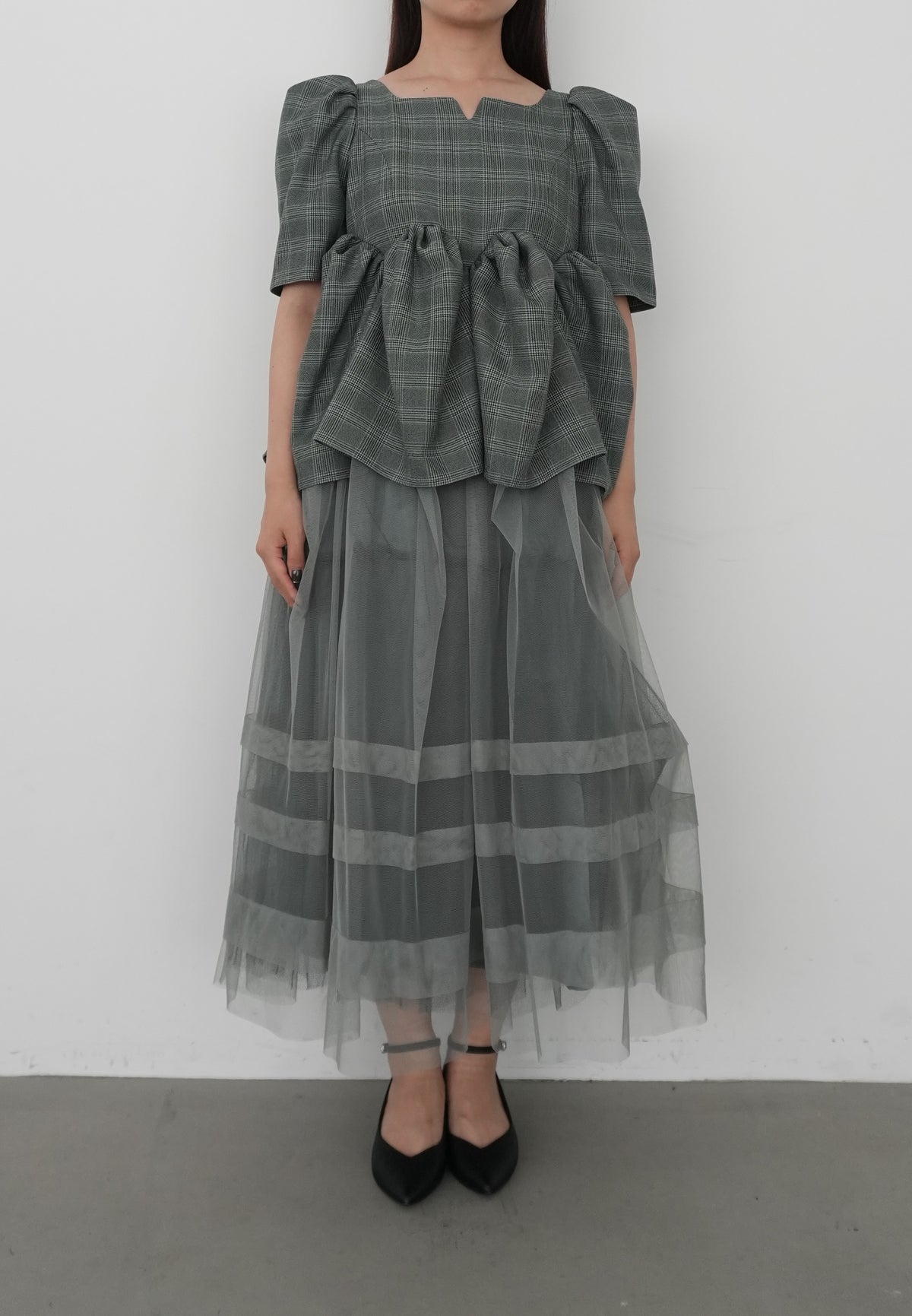 model:159cm size:M color:グリーン