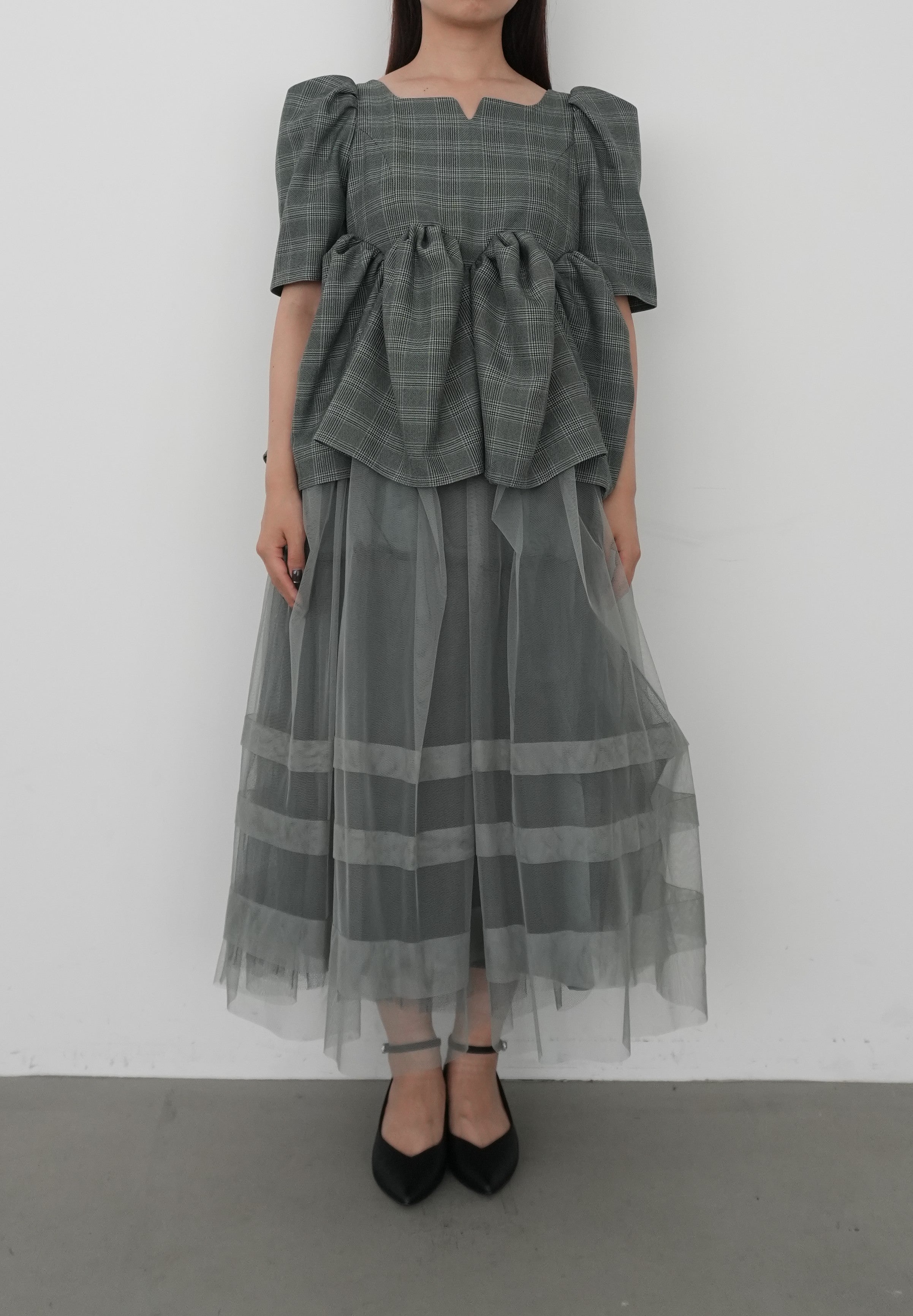 model:159cm size:M color:グリーン