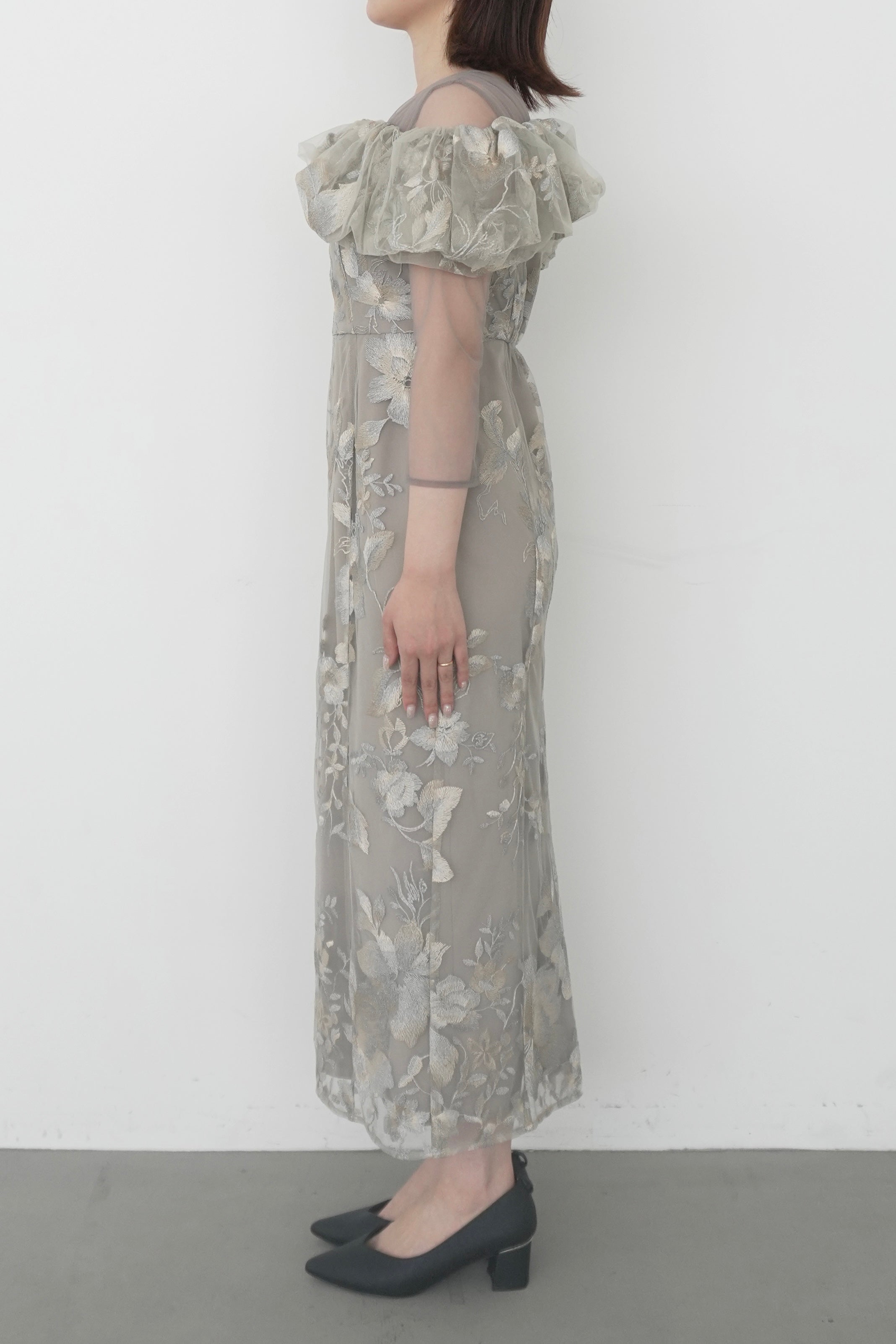 model:153cm size:S color:ライトカーキ