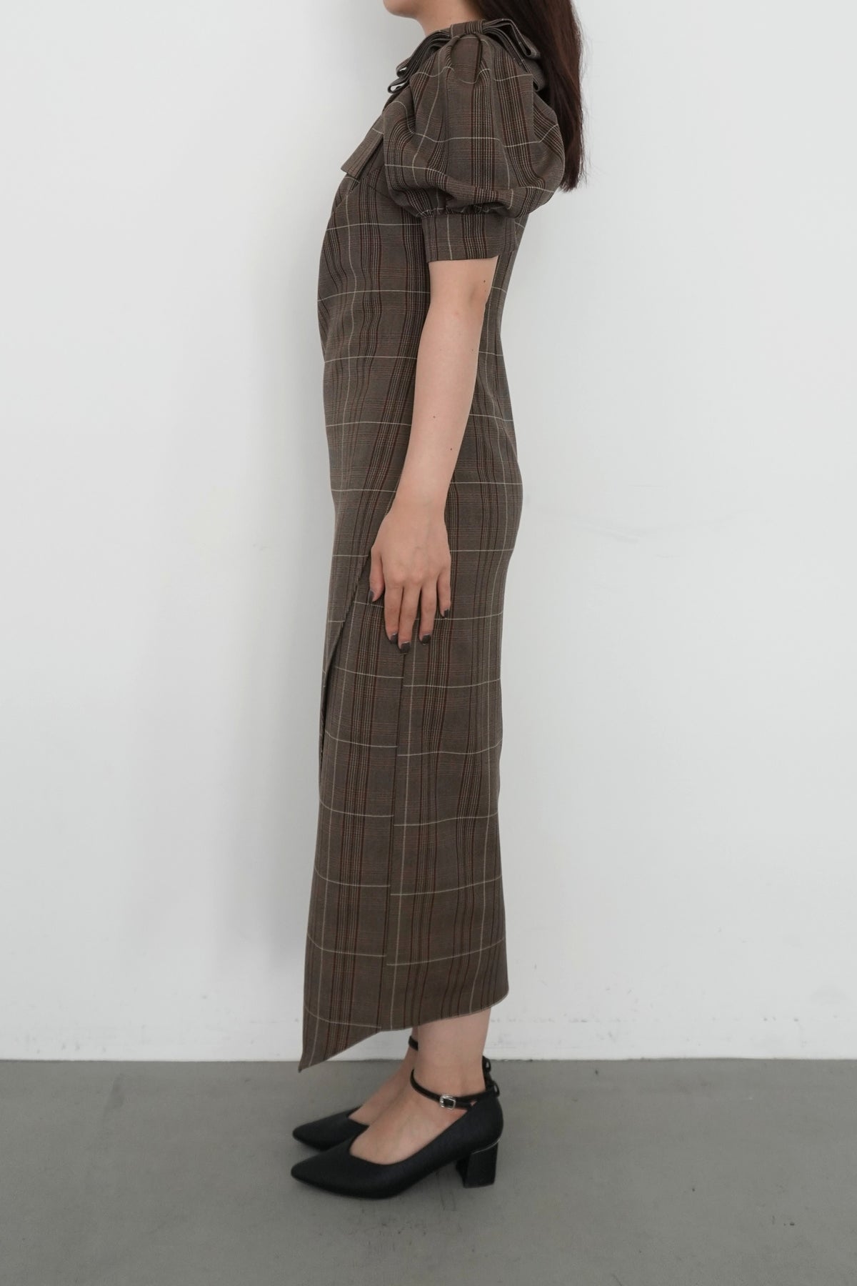 model:159cm size:S color:ブラウン
