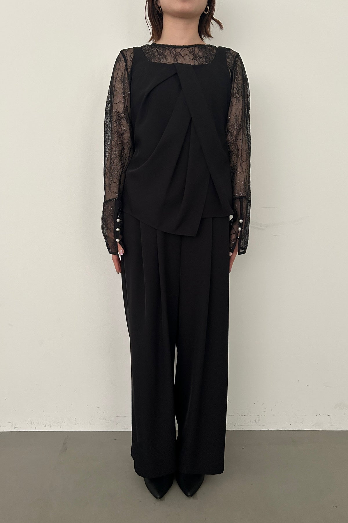 model:153cm size:S color:ブラック